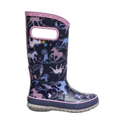 Bogs Kids' Rodeo Horse Rain Boots - Purple Multi by Lenny's Shoe & Apparel