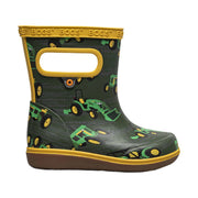 Bogs Kids' Skipper II Tractor Rain Boots- Green Multi by Lenny's Shoe & Apparel