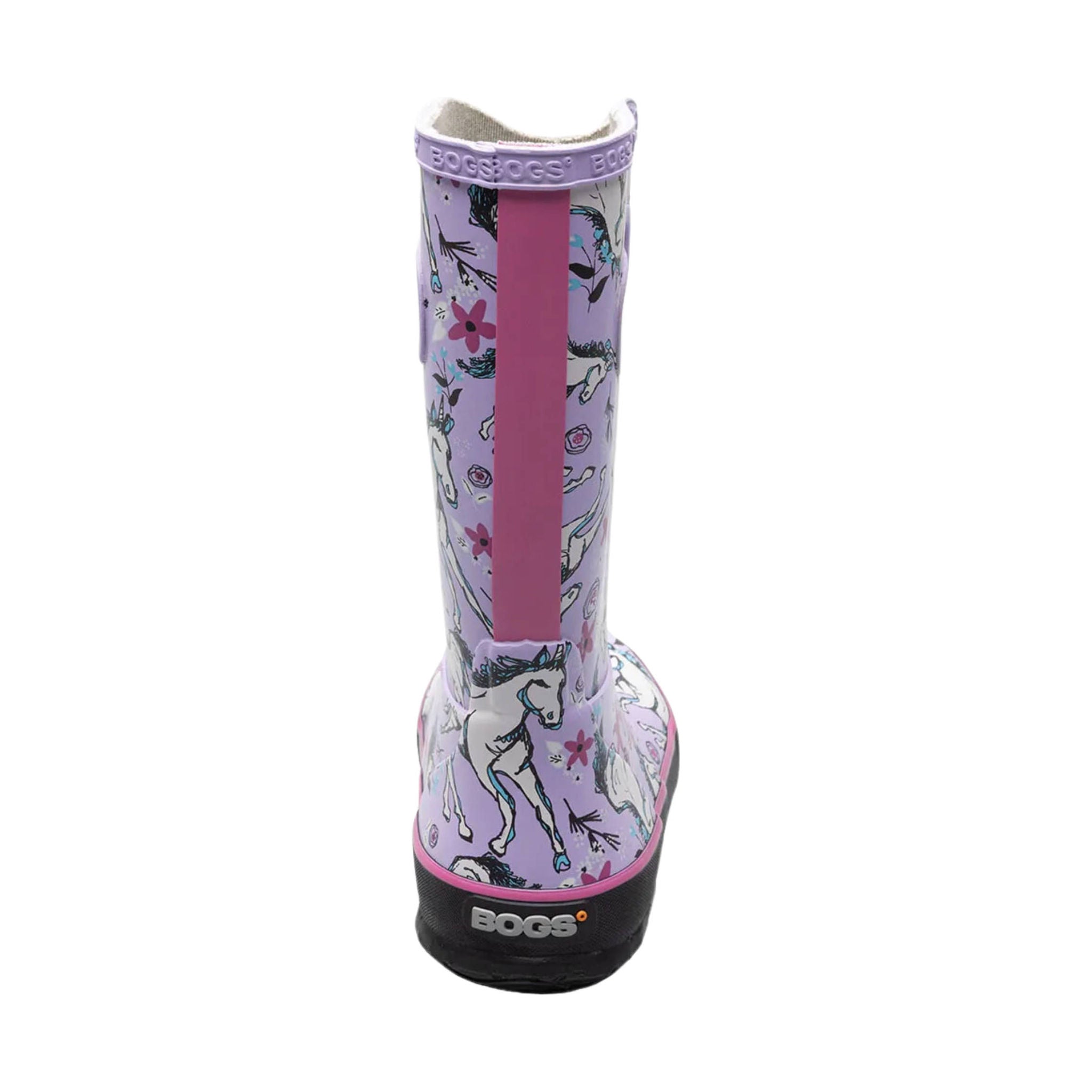 Bogs Kids' Unicorn Awesome Rain Boots - Lavender Multi by Lenny's Shoe & Apparel