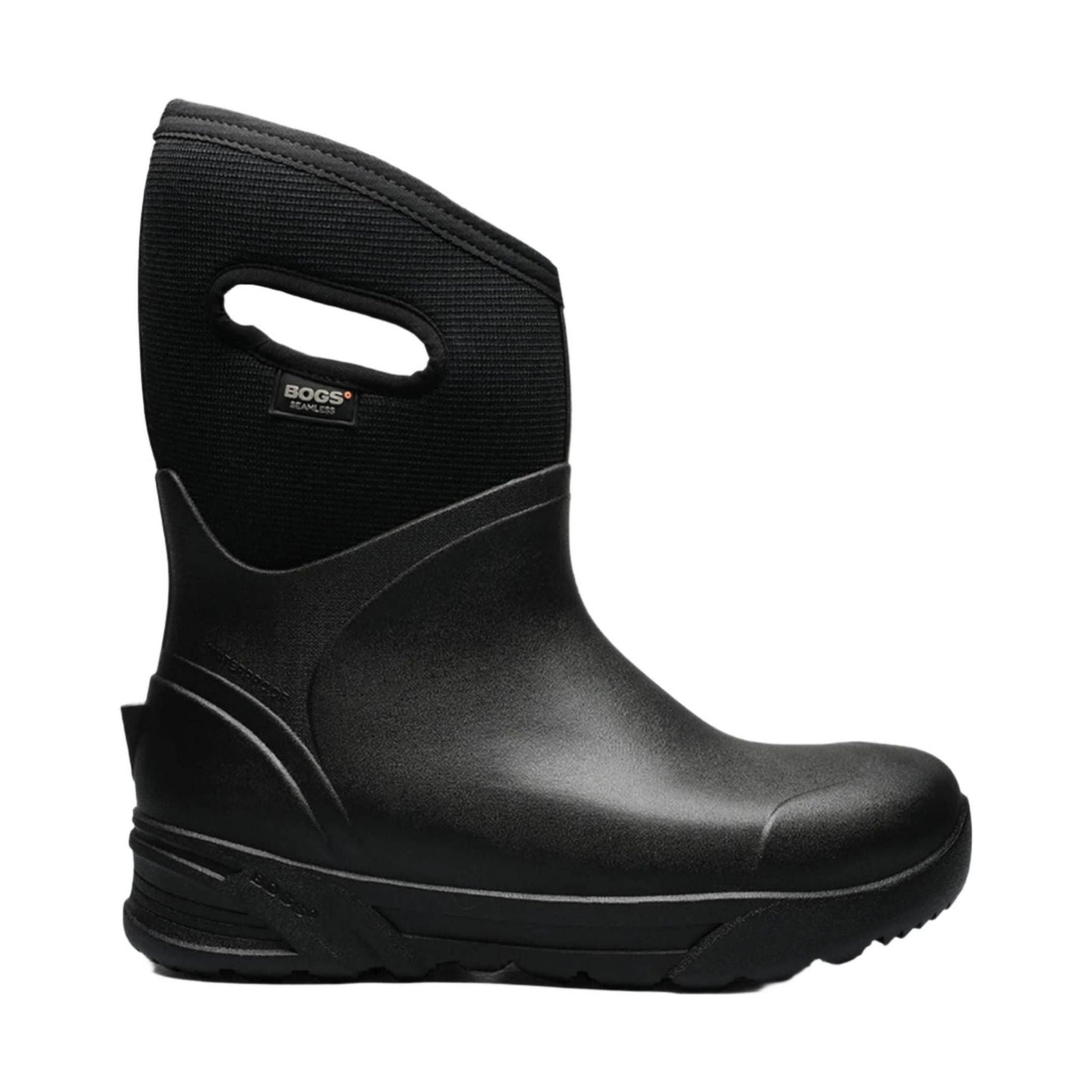 Bogs Men's Bozeman Mid Insulated Waterproof Winter Boots - Black by Lenny's Shoe & Apparel