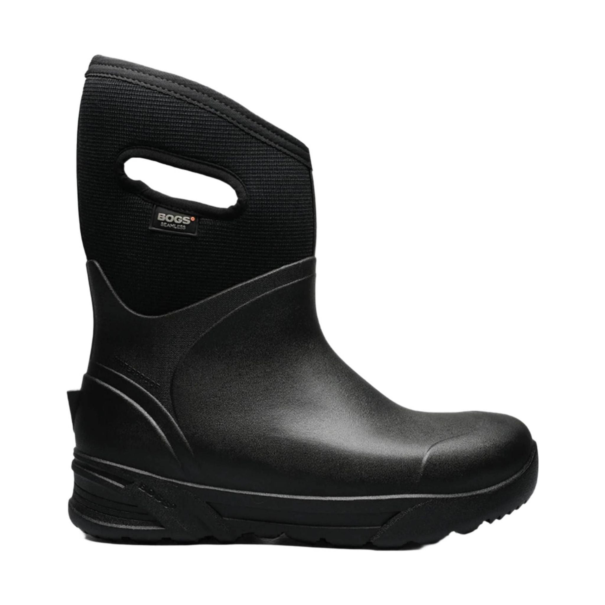 Bogs Men's Bozeman Mid Insulated Waterproof Winter Boots - Black by Lenny's Shoe & Apparel