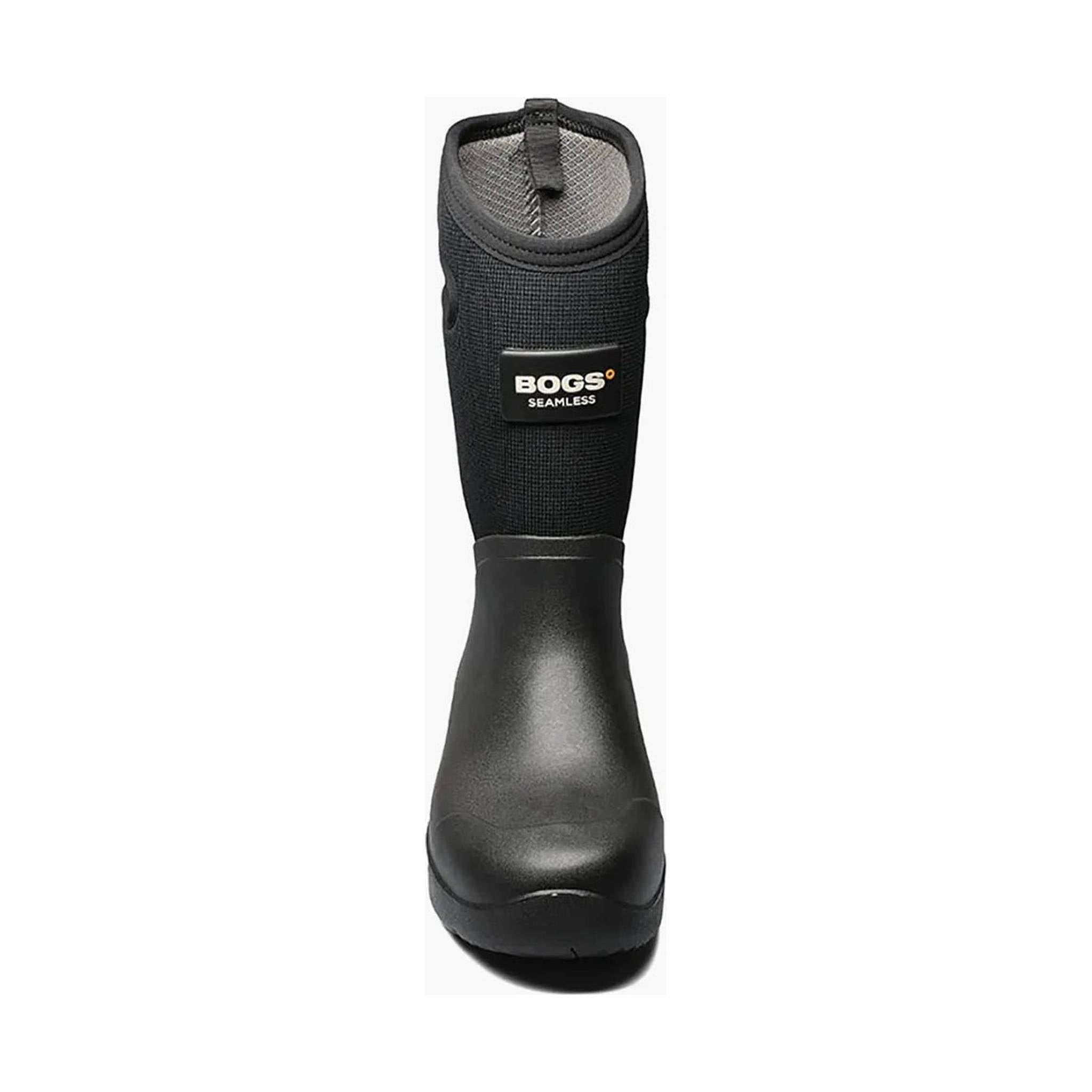 Bogs Men's Bozeman Tall Rain Boot- Black by Lenny's Shoe & Apparel