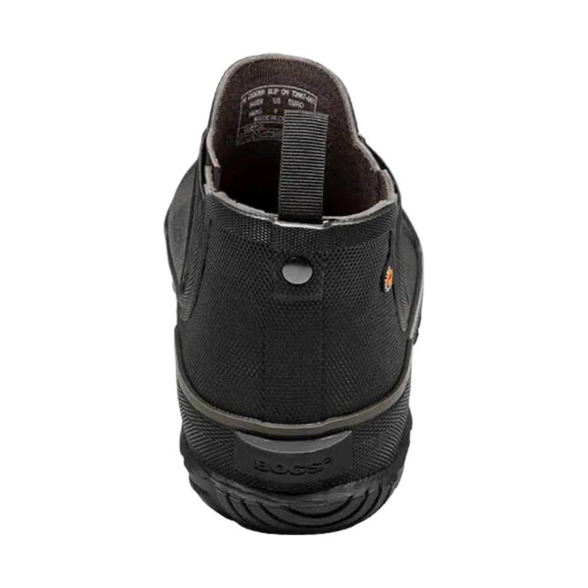 Bogs Men's Digger Slip On Farm Rain Boot - Black by Lenny's Shoe & Apparel