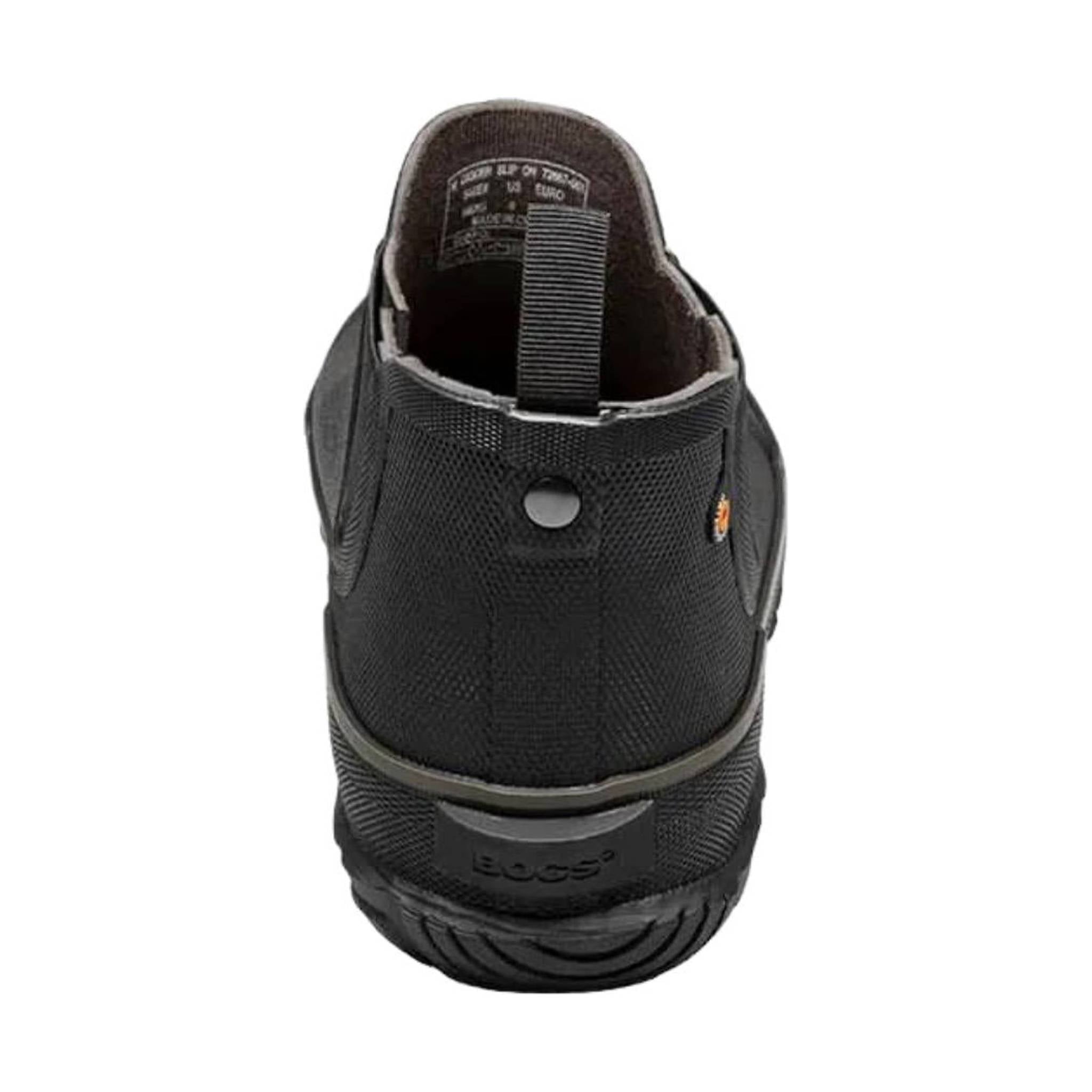 Bogs Men's Digger Slip On Farm Rain Boot - Black by Lenny's Shoe & Apparel