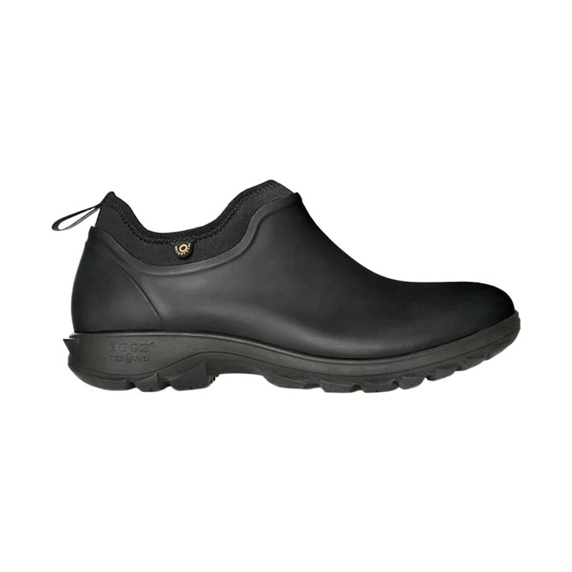 Bogs Men's Sauvie Slip On Rain Boot - Black by Lenny's Shoe & Apparel