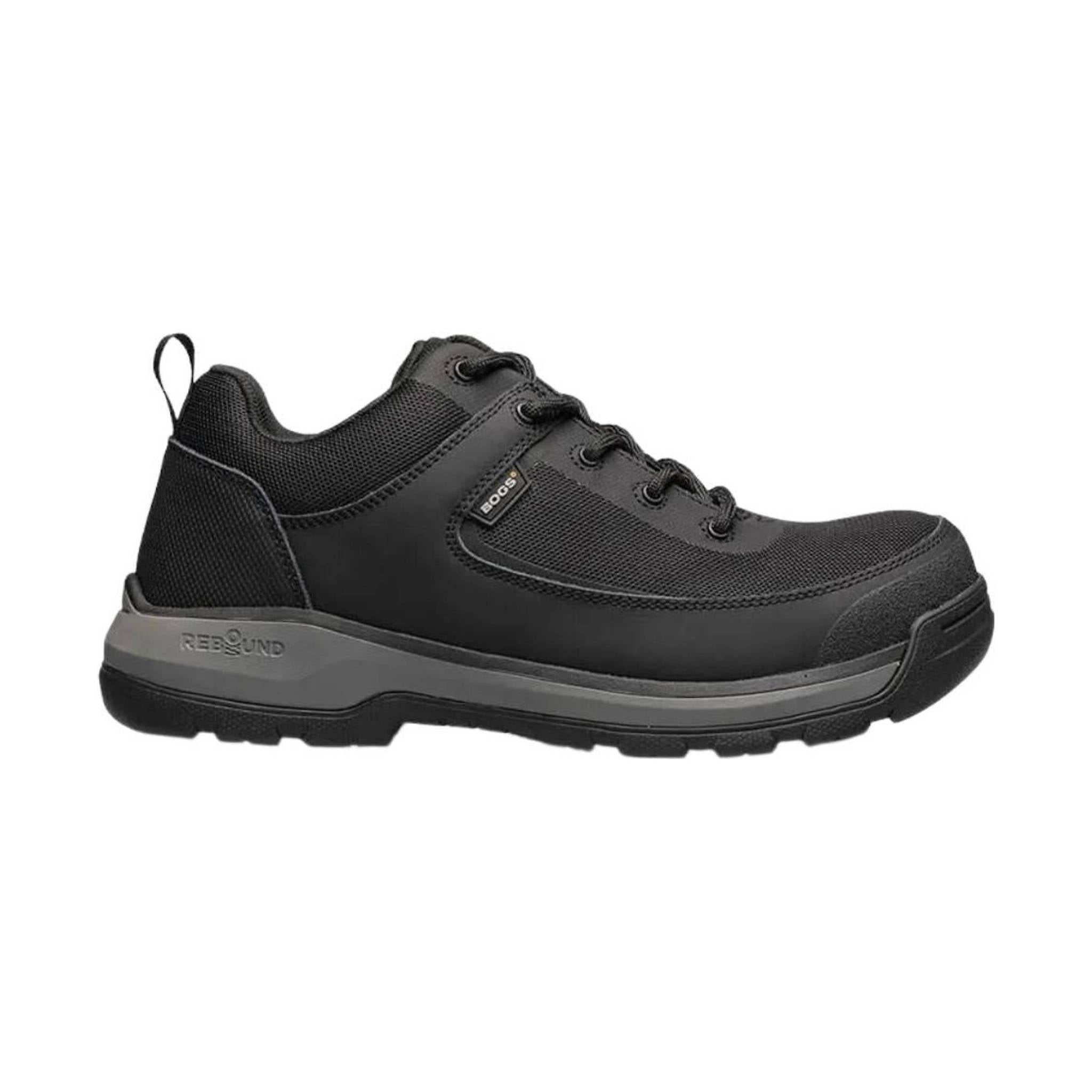 Bogs Men's Shale Low Composite Toe ESD Work Shoe - Black by Lenny's Shoe & Apparel
