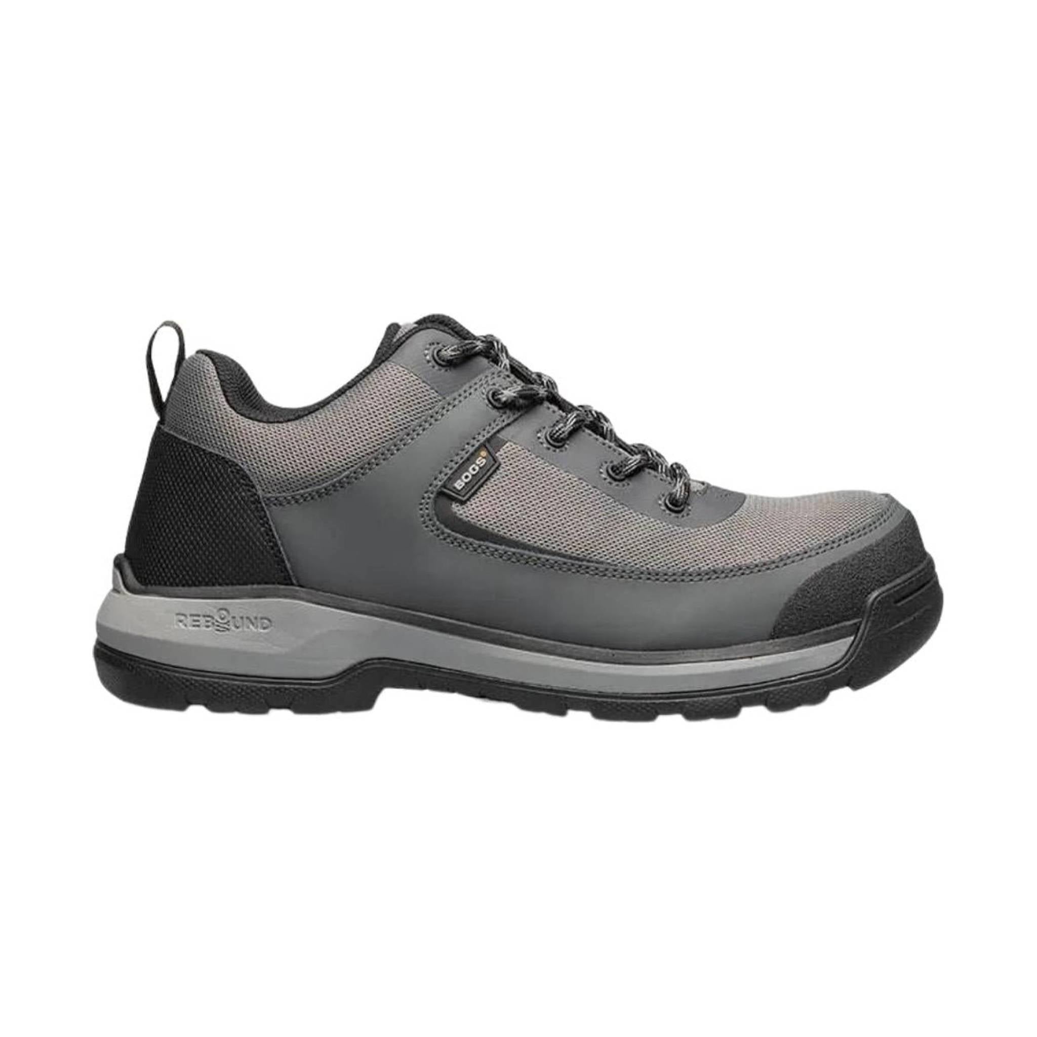 Bogs Men's Shale Low Composite Toe ESD Work Shoe - Gray by Lenny's Shoe & Apparel