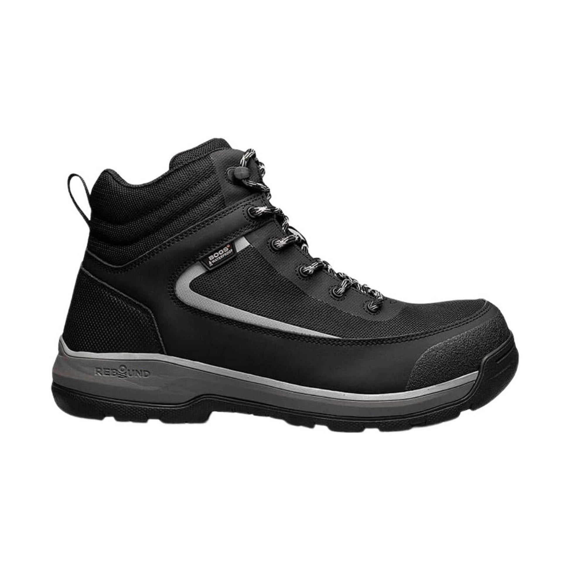 Bogs Men's Shale Mid Composite Toe Work Boot - Black by Lenny's Shoe & Apparel