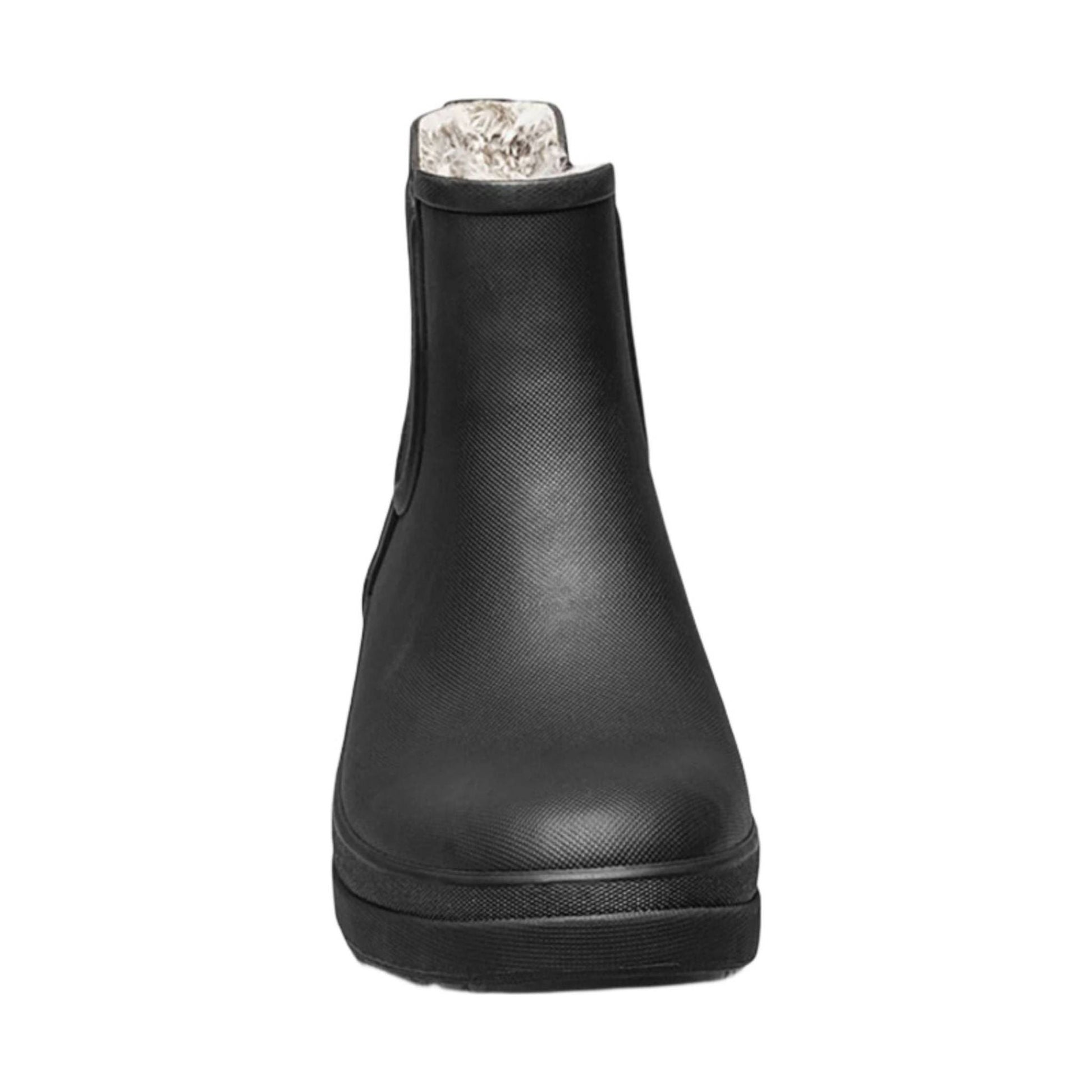 Bogs Women's Amanda II Chelsea Slip On Rain Boot - Black by Lenny's Shoe & Apparel
