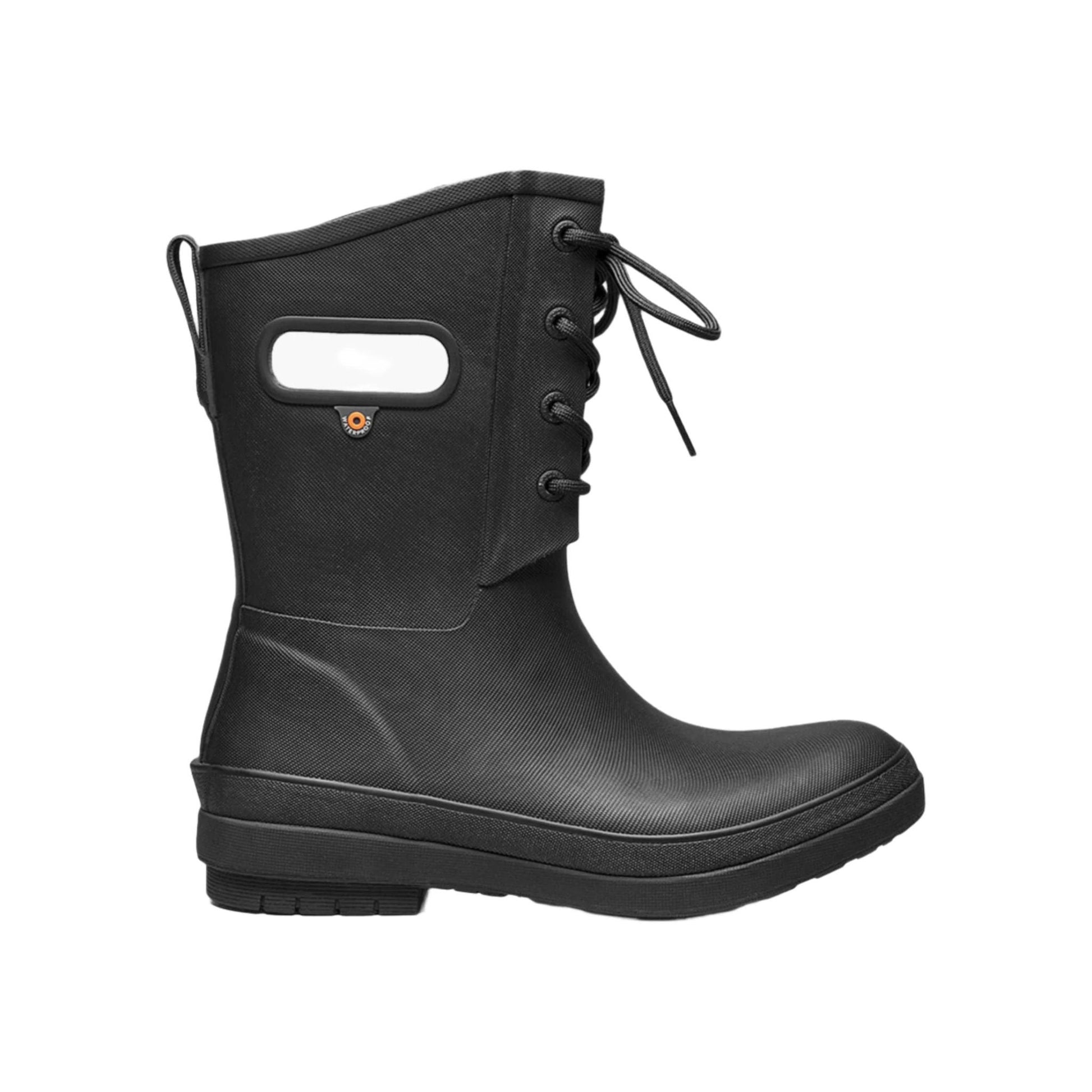Bogs Women's Amanda II Lace Waterproof Winter Boots - Black by Lenny's Shoe & Apparel