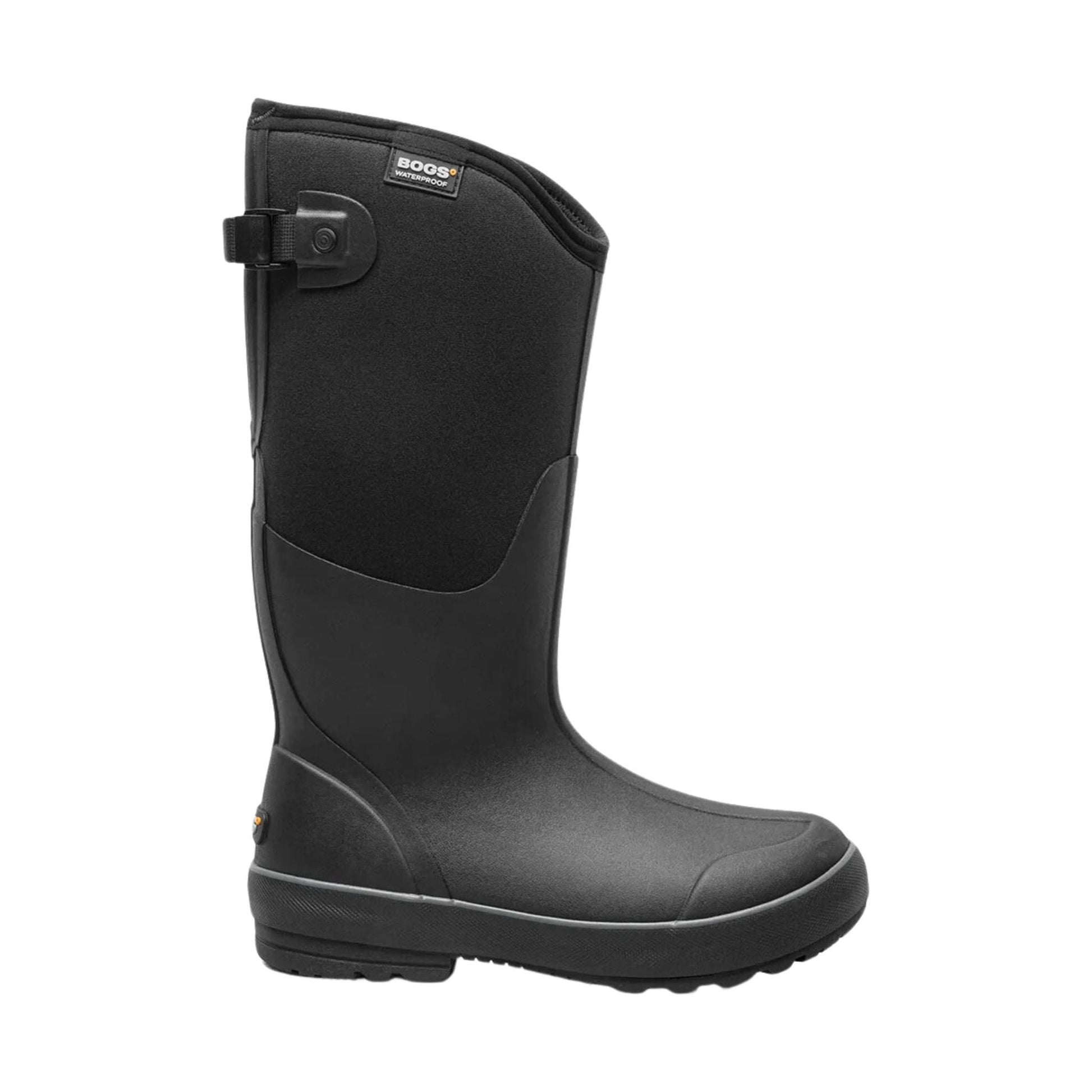 Bogs Women's Classic Adjustable Calf Farm Rain Boots - Black by Lenny's Shoe & Apparel