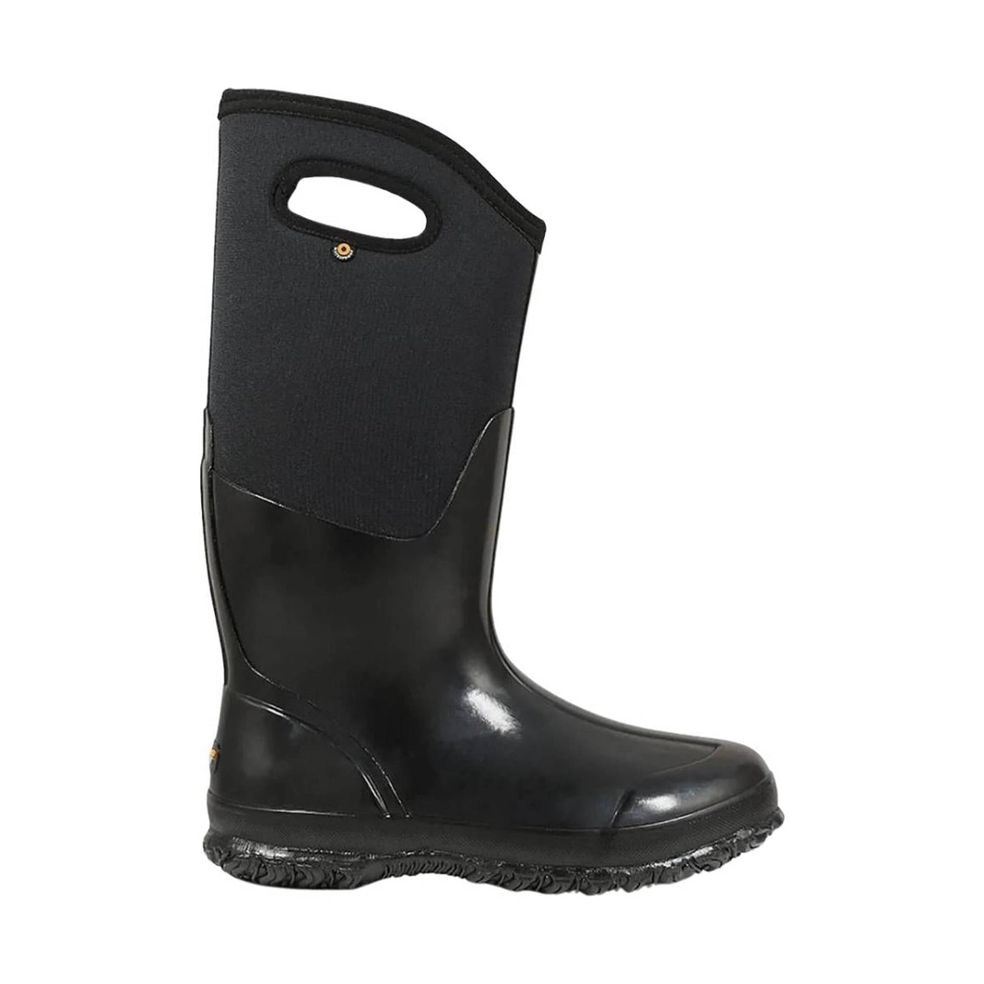 Bogs Women's Classic High Rain Boot - Black Smooth by Lenny's Shoe & Apparel