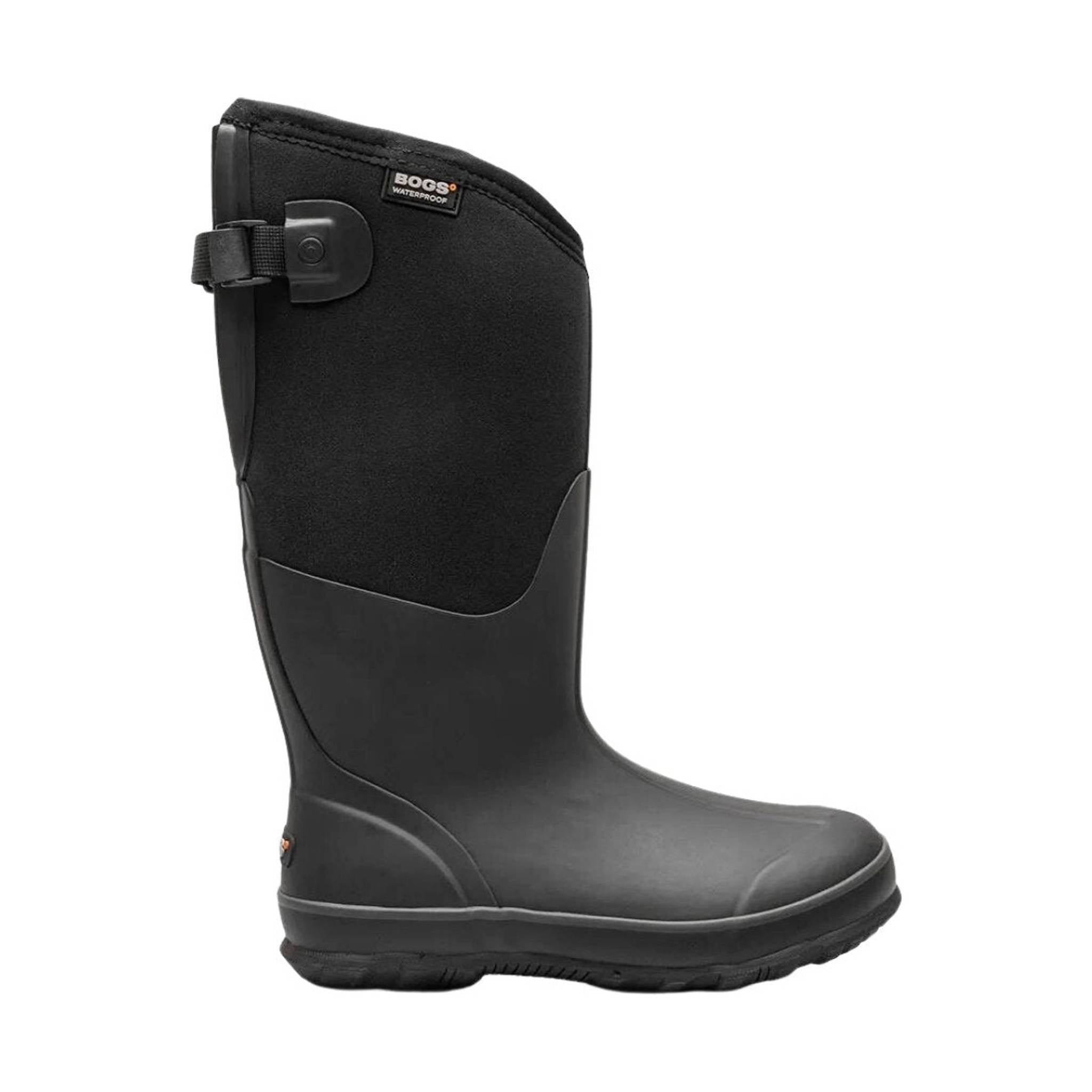 Bogs Women's Classic Tall Adjustable Calf Rain Boot - Black by Lenny's Shoe & Apparel