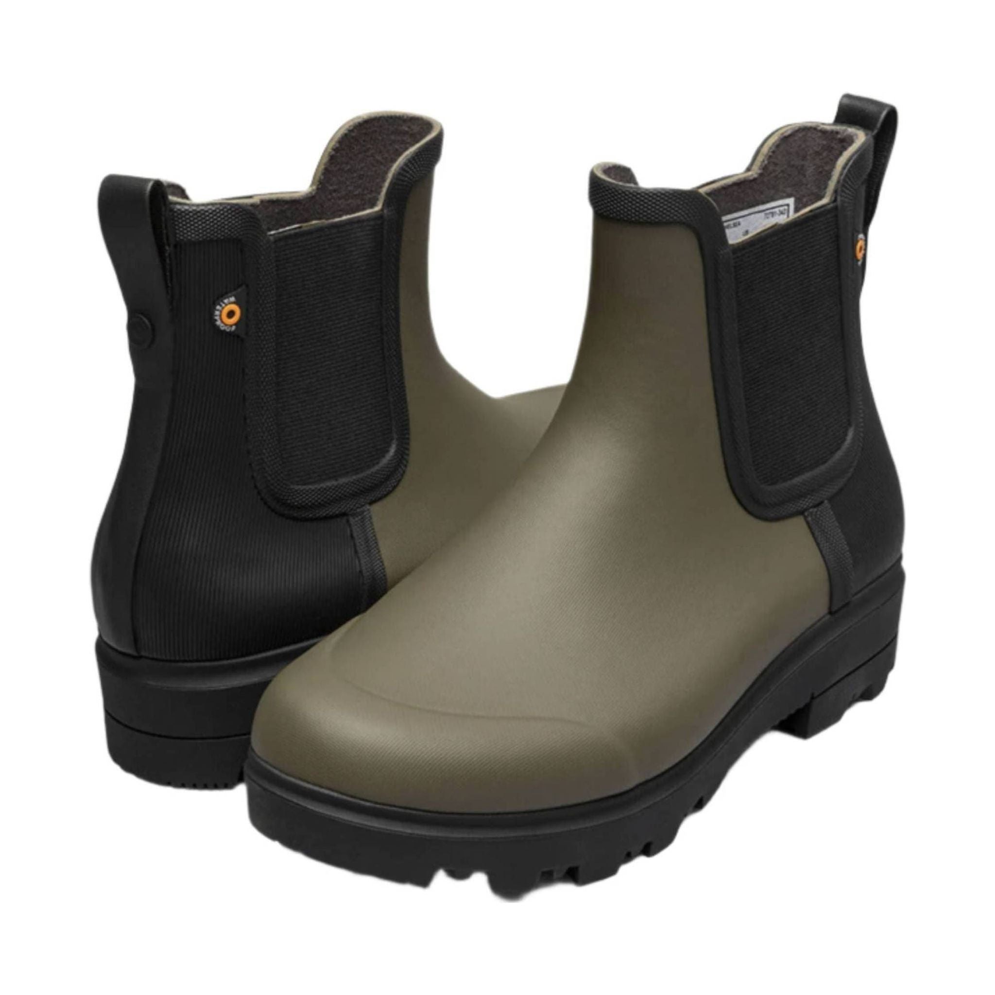 Bogs Women's Holly Chelsea Rain Boots - Army Green by Lenny's Shoe & Apparel