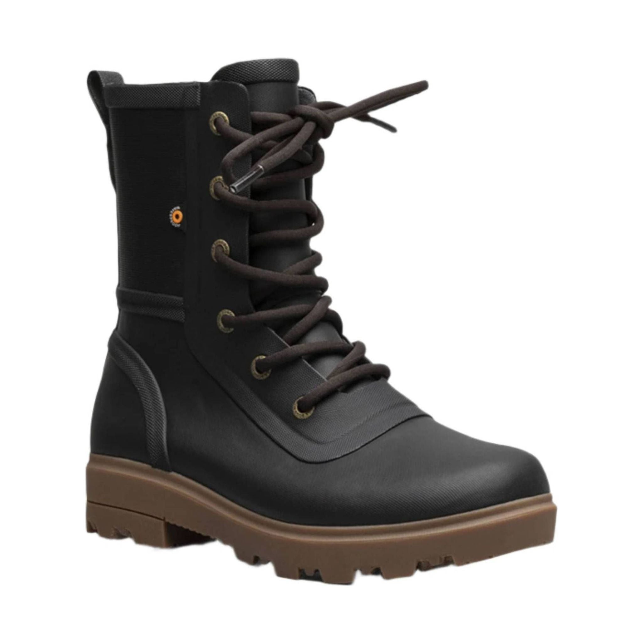 Bogs Women's Holly Lace Tall Rain Boots - Black by Lenny's Shoe & Apparel