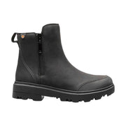 Bogs Women's Holly Zip Leather Rain Boot - Black by Lenny's Shoe & Apparel