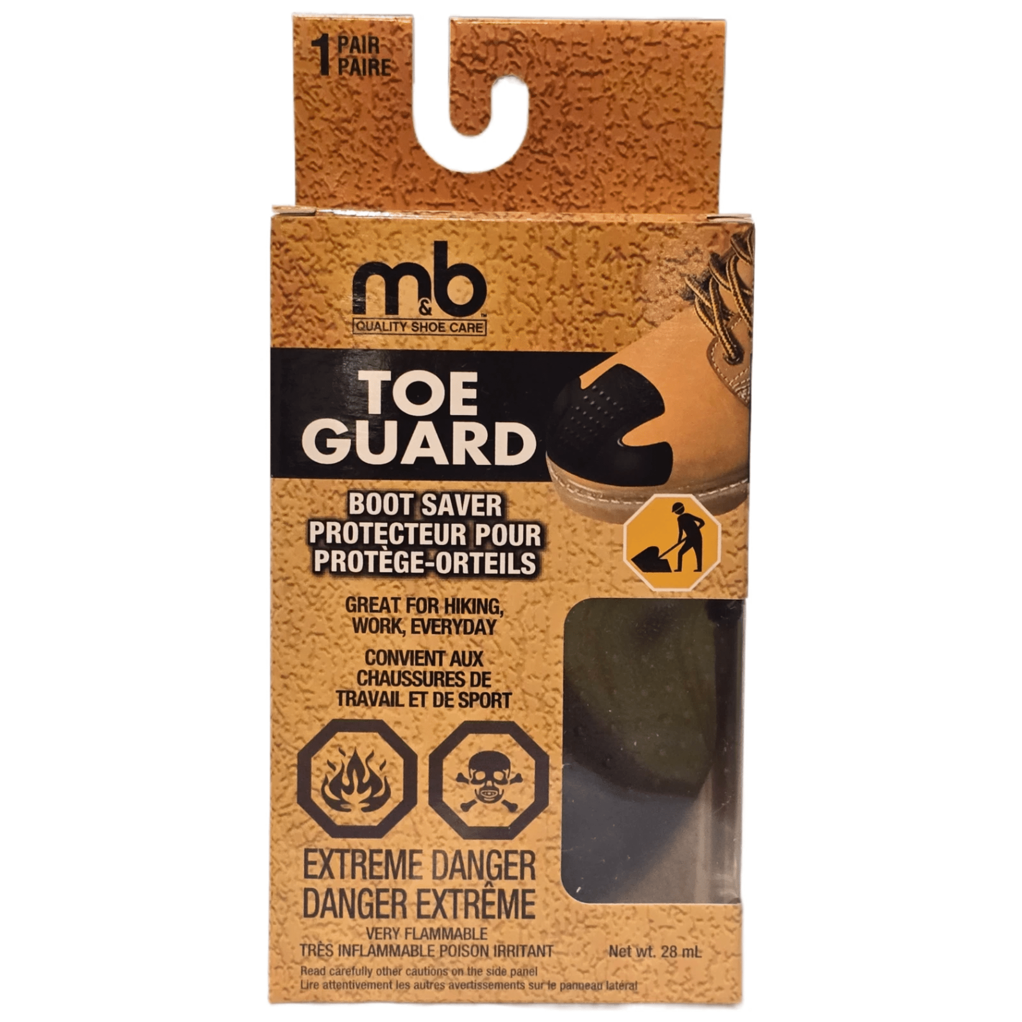 Boot Toe Guard - Black