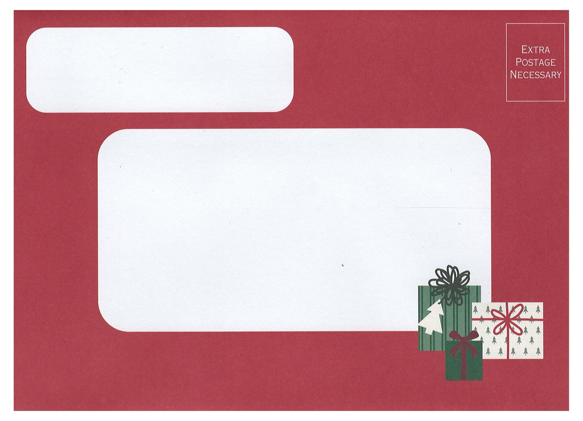 Festive Gift Stack Handmade Holiday Card Collection