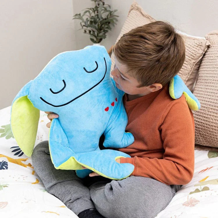 Bumpas Weighted Sensory Plush Oz Blue & Green by Homeportonline