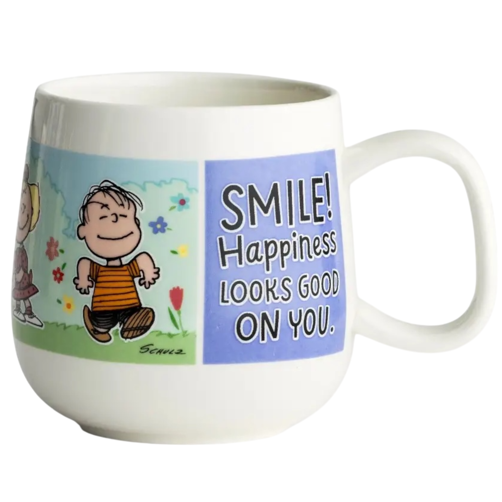 Peanuts - Smile! Happiness Looks Good On You - Ceramic Mug