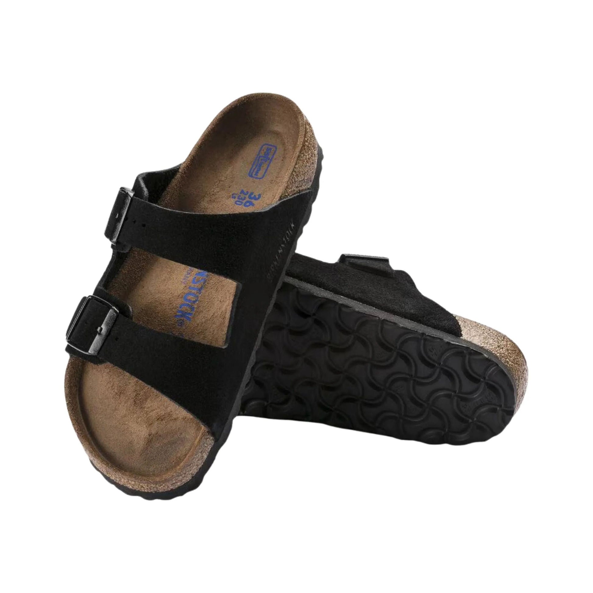 Brikenstock Arizona Soft Footbed Sandal - Black by Lenny's Shoe & Apparel