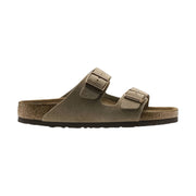Brikenstock Arizona Soft Footbed Sandal - Suede Taupe by Lenny's Shoe & Apparel