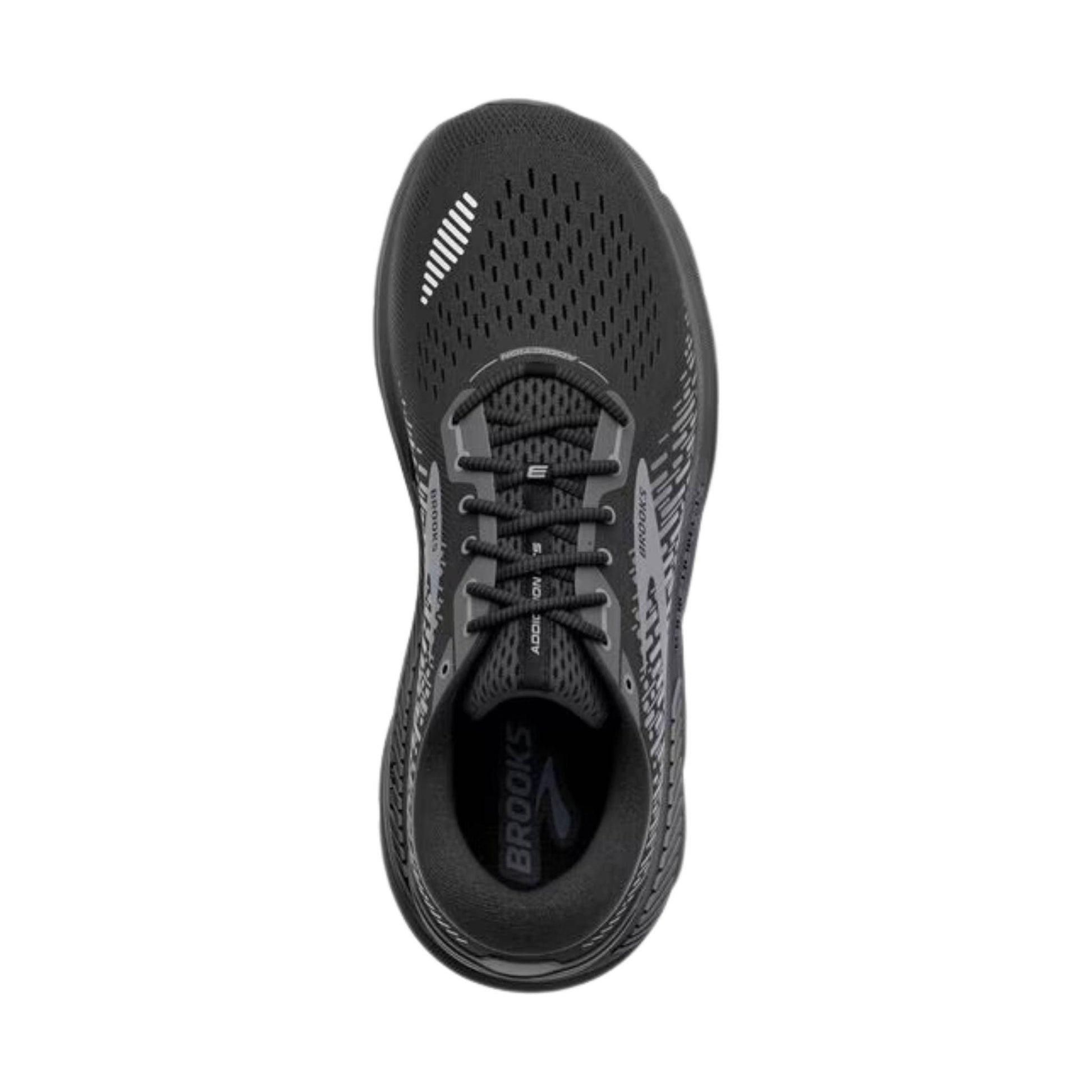 Brooks Men's Addiction GTS 15 Running Shoes - Black/Ebony by Lenny's Shoe & Apparel