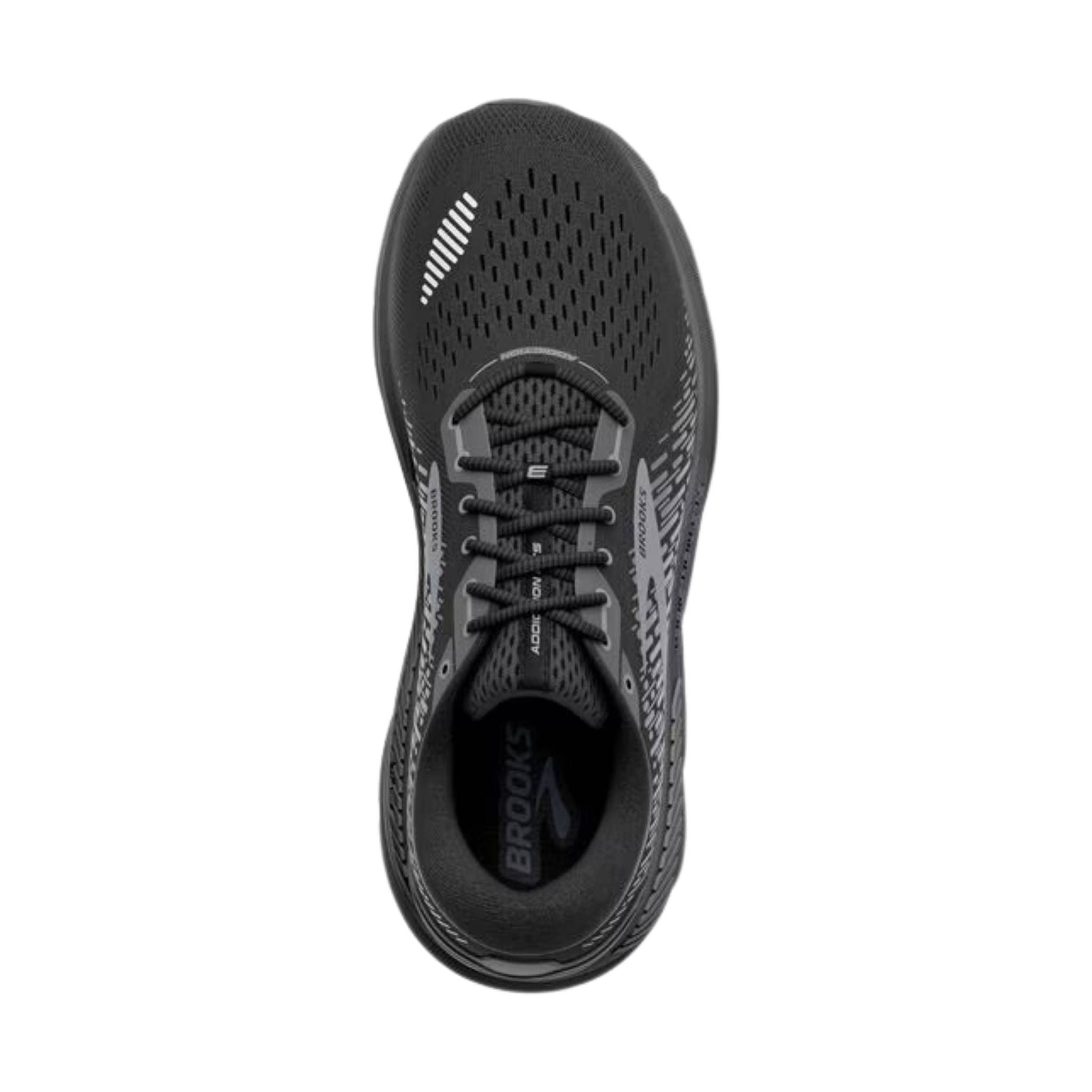 Brooks Men's Addiction GTS 15 Running Shoes - Black/Ebony by Lenny's Shoe & Apparel