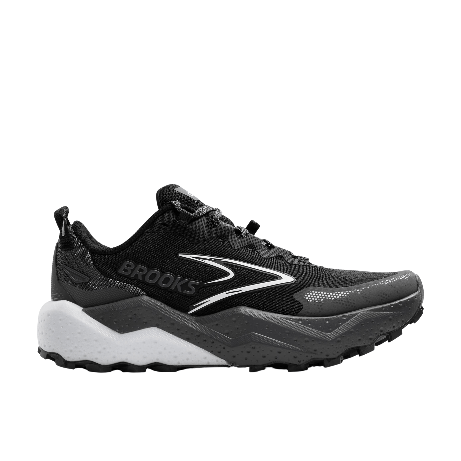 Brooks Men's Caldera 8 Trail Running Shoes - Black/Blackened Pearl/White by Lenny's Shoe & Apparel