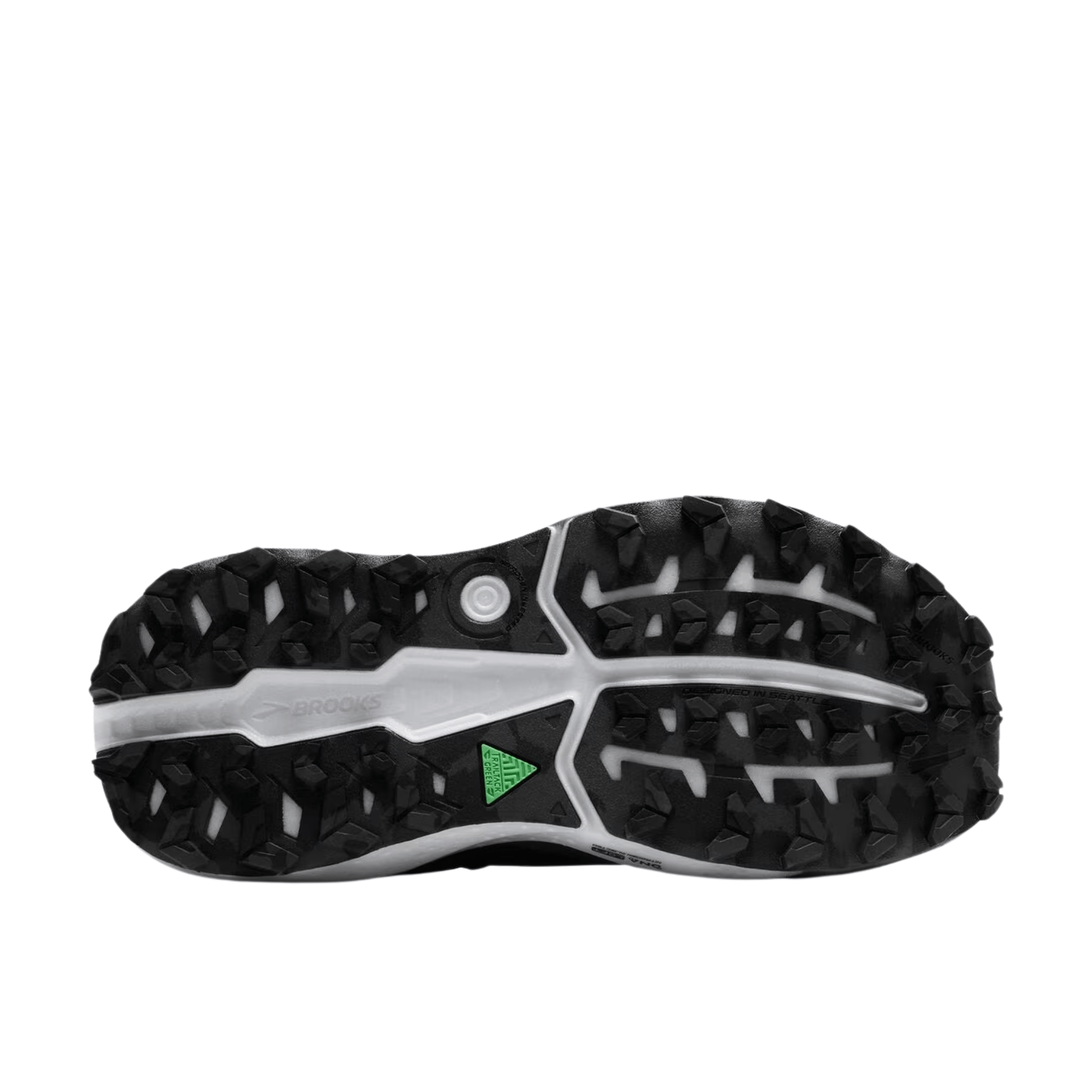 Brooks Men's Caldera 8 Trail Running Shoes - Black/Blackened Pearl/White by Lenny's Shoe & Apparel