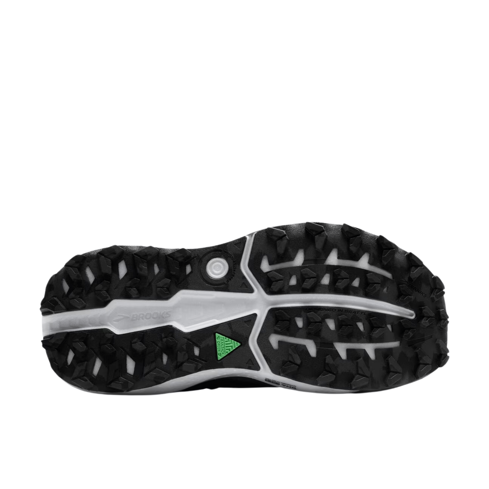 Brooks Men's Caldera 8 Trail Running Shoes - Black/Blackened Pearl/White by Lenny's Shoe & Apparel