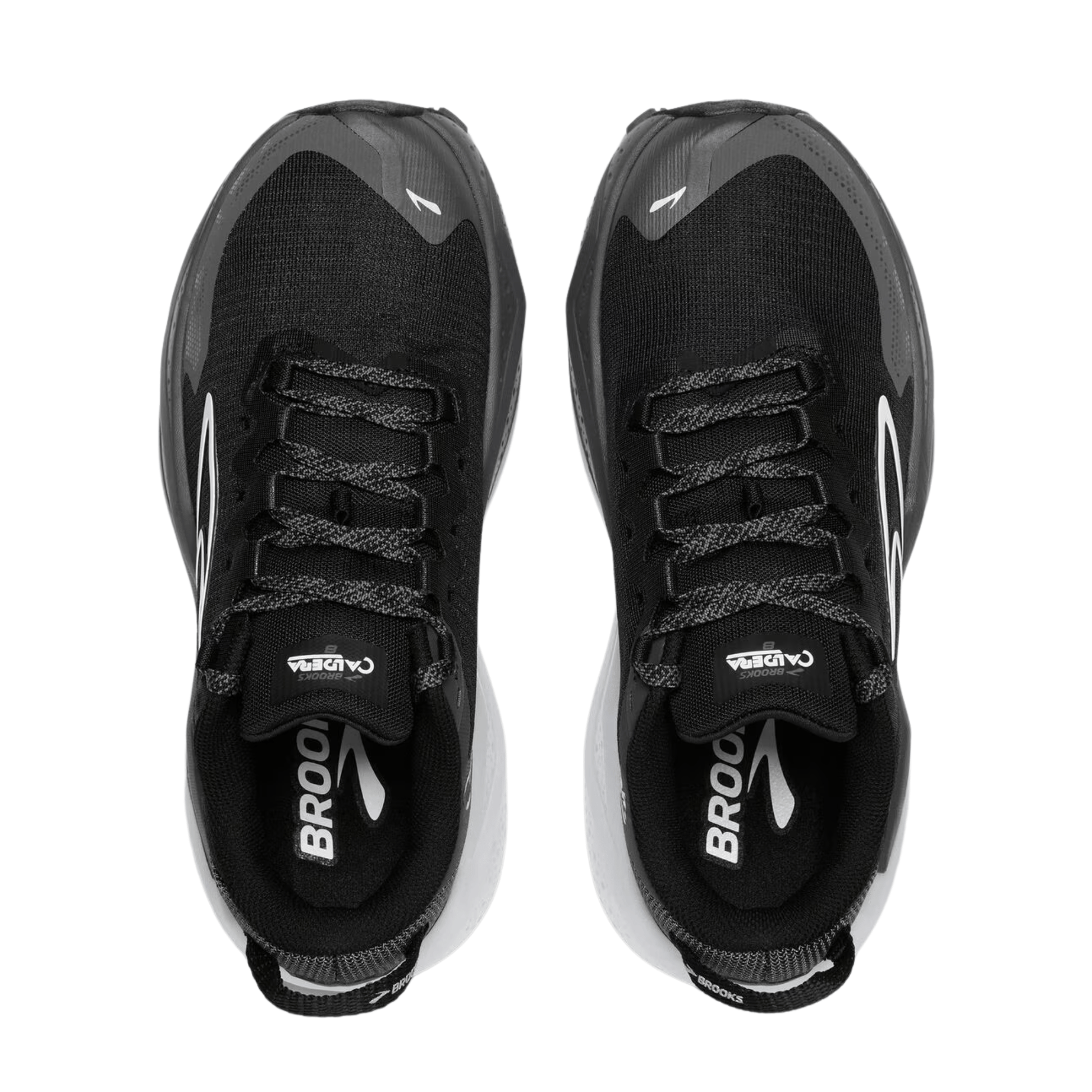 Brooks Men's Caldera 8 Trail Running Shoes - Black/Blackened Pearl/White by Lenny's Shoe & Apparel