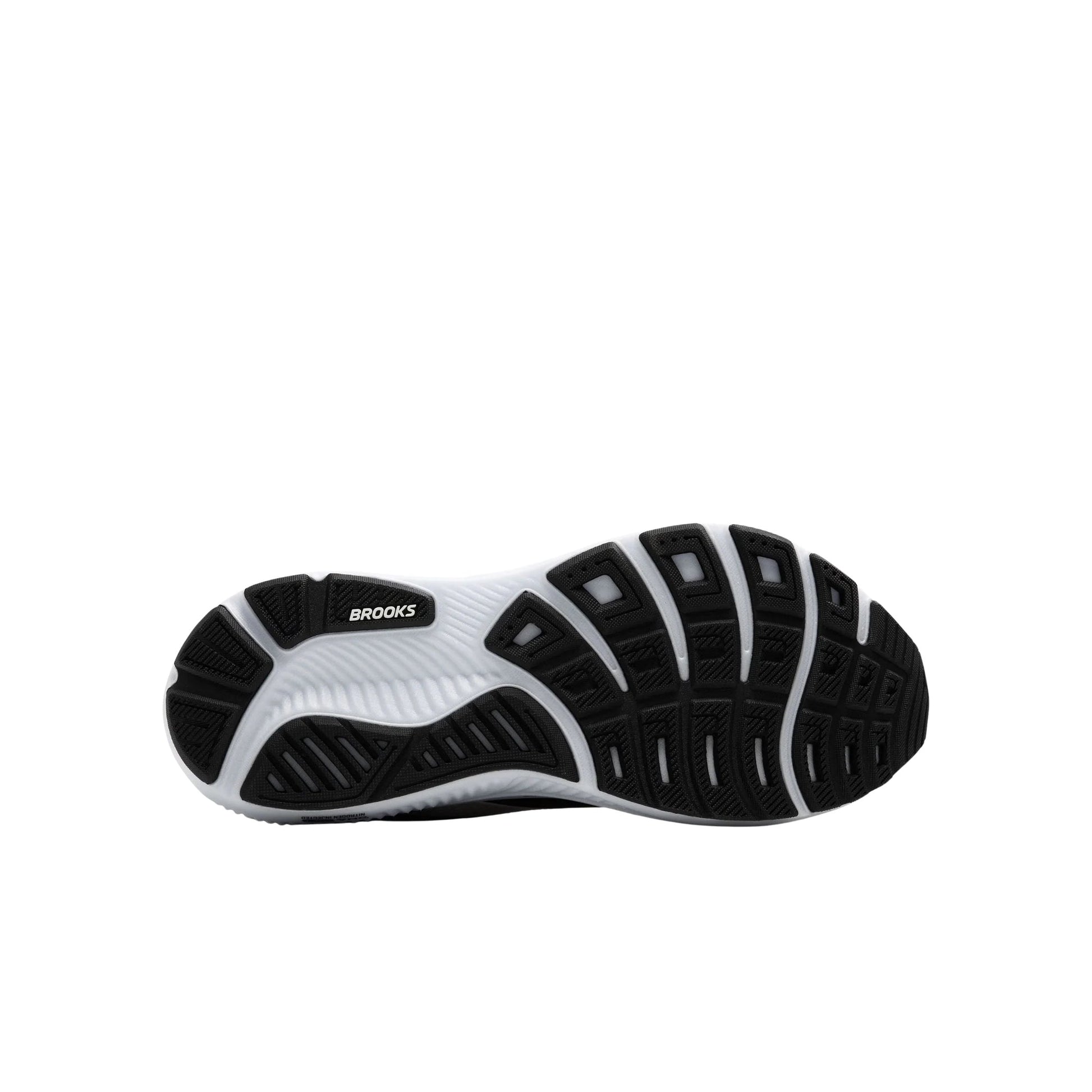 Brooks Men's Ghost 17 Running Shoes - Black/Grey/White by Lenny's Shoe & Apparel