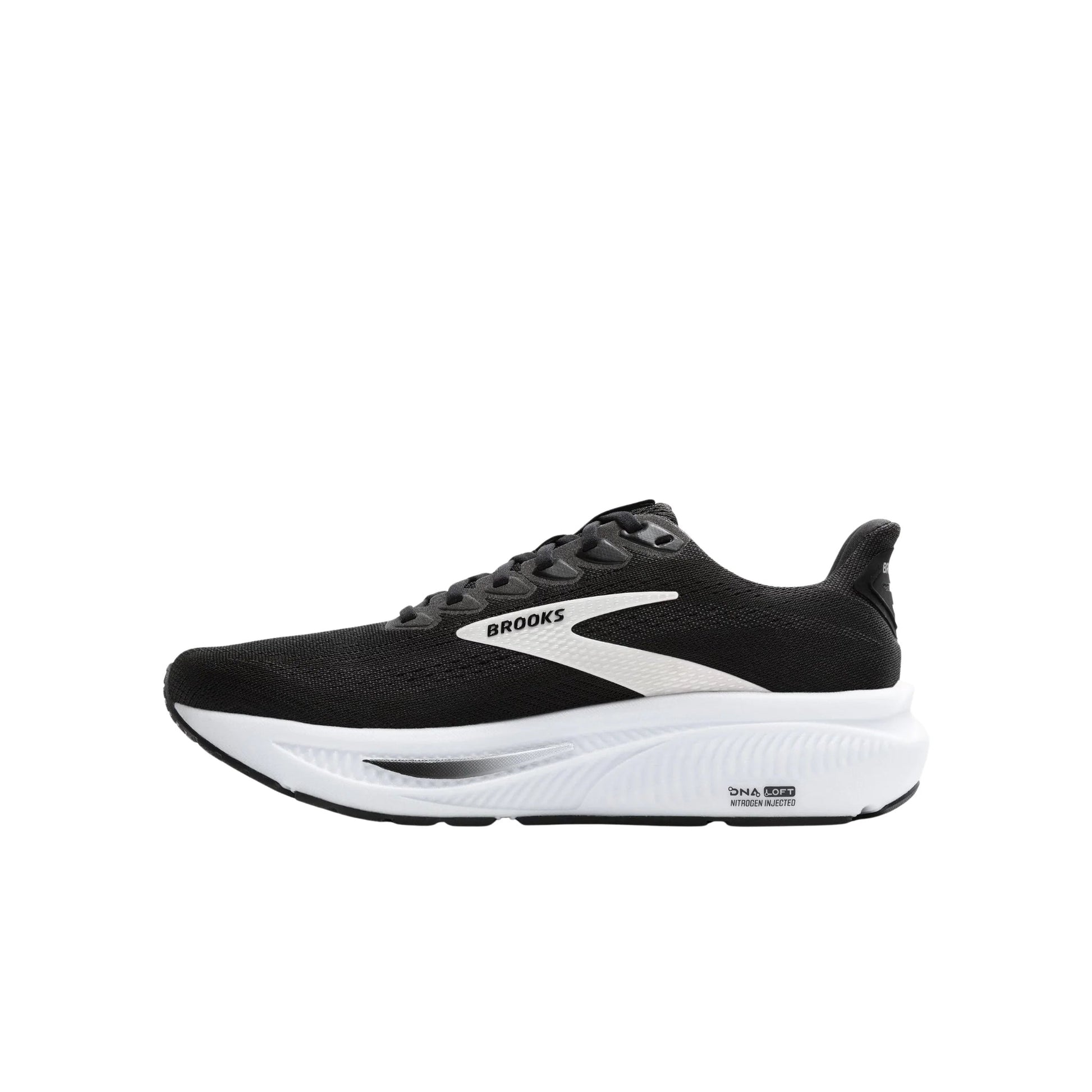 Brooks Men's Ghost 17 Running Shoes - Black/Grey/White by Lenny's Shoe & Apparel
