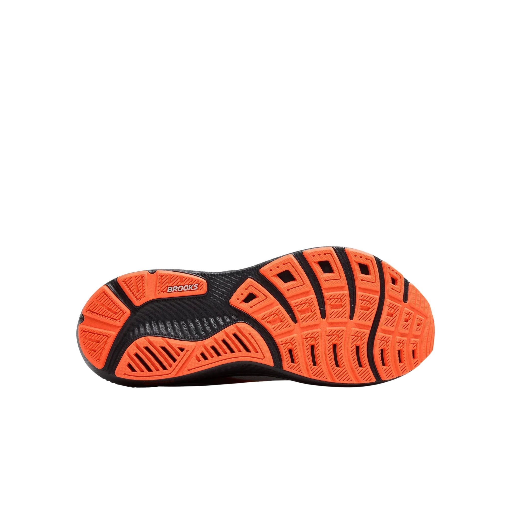 Brooks Men's Ghost 17 Running Shoes - Oyster Mushroom/ Orange/ Ebony by Lenny's Shoe & Apparel