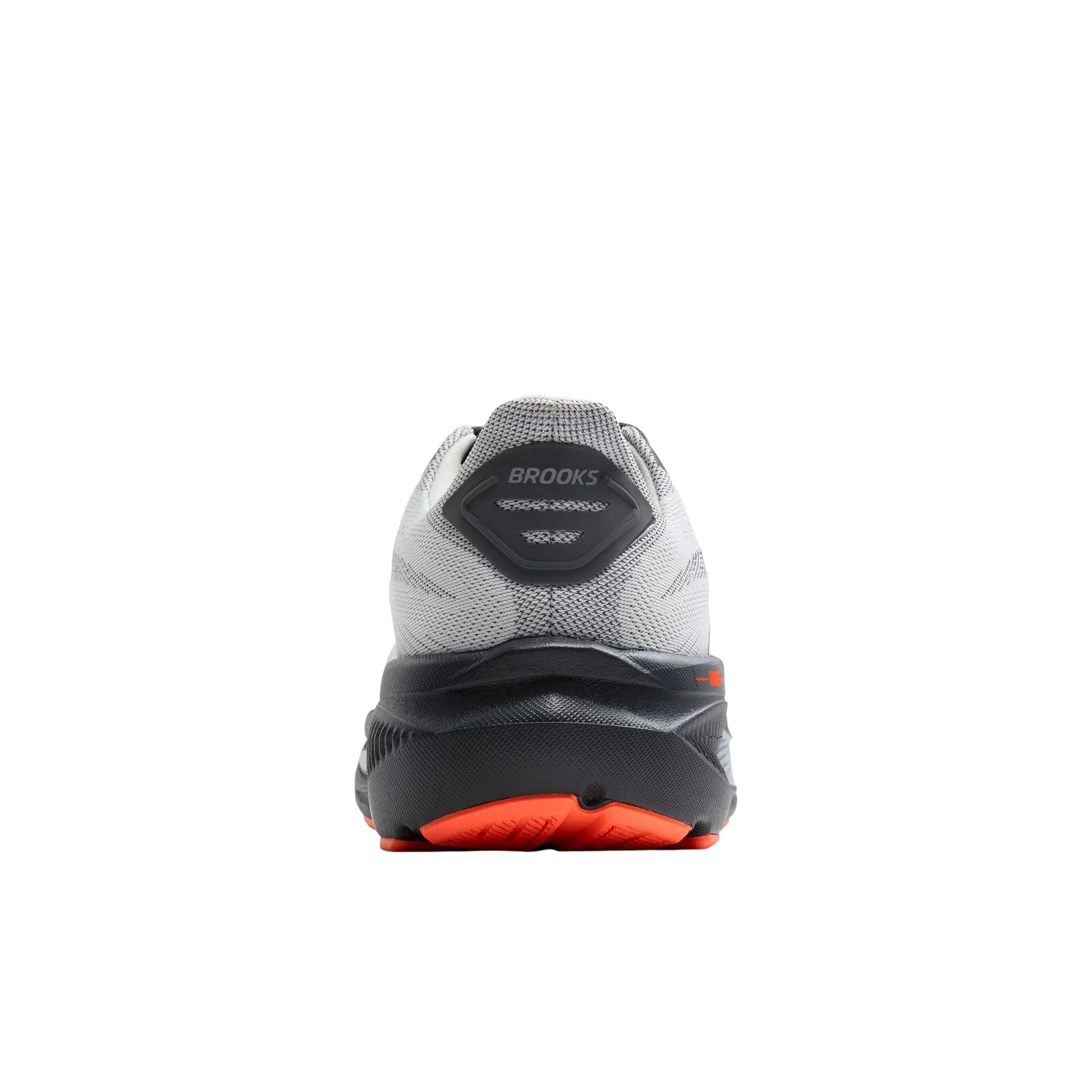 Brooks Men's Ghost 17 Running Shoes - Oyster Mushroom/ Orange/ Ebony by Lenny's Shoe & Apparel