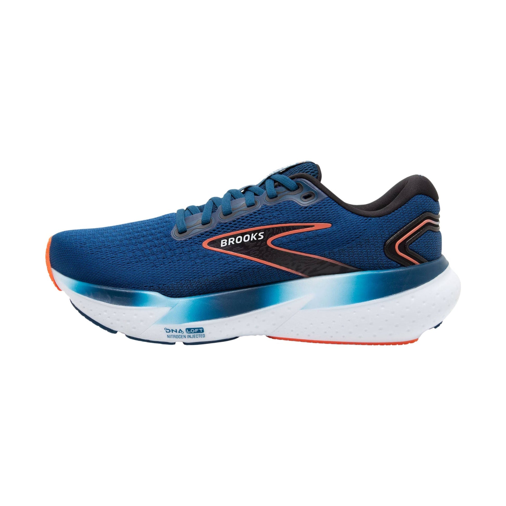 Brooks Men's Glycerin 21 Road Running Shoes - Blue Opal/Black/Nasturtium by Lenny's Shoe & Apparel