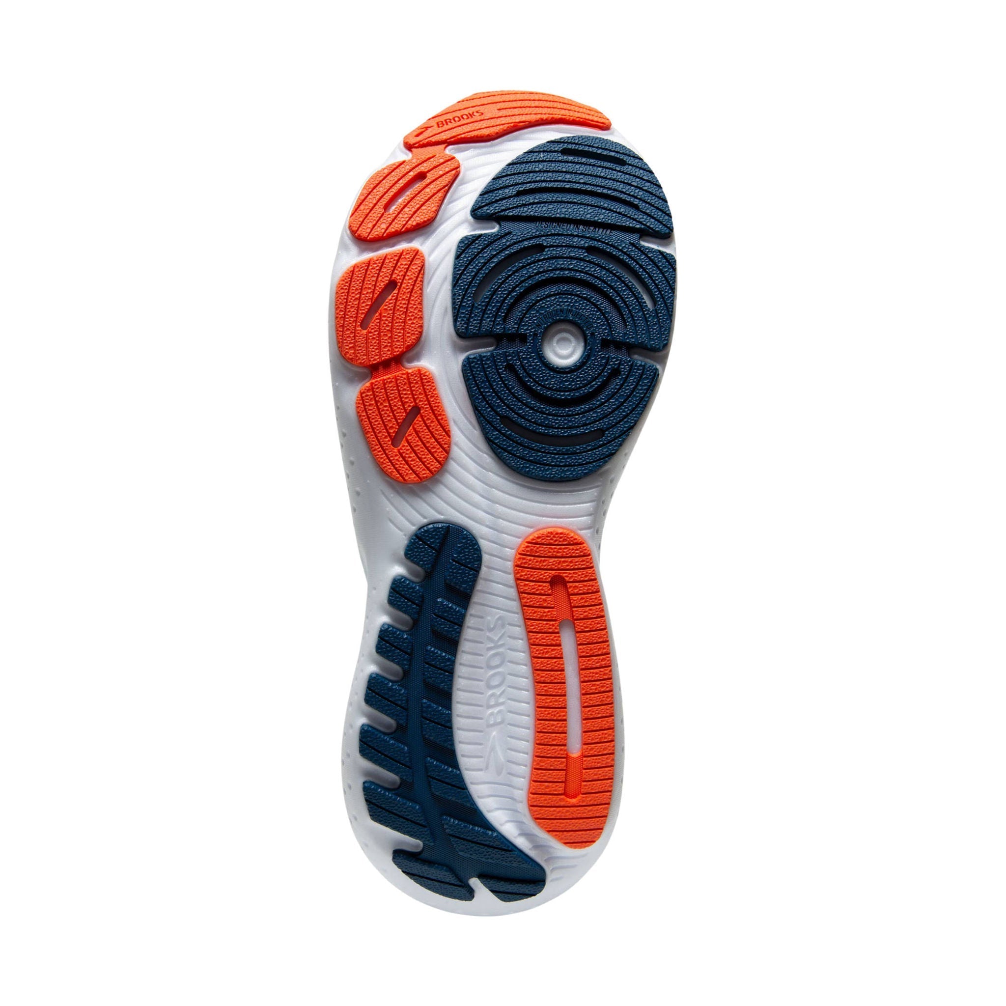 Brooks Men's Glycerin 21 Road Running Shoes - Blue Opal/Black/Nasturtium by Lenny's Shoe & Apparel