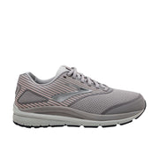 Brooks Women's Addiction Walker Suede Walking Shoes - Alloy/Oyster/Peach by Lenny's Shoe & Apparel