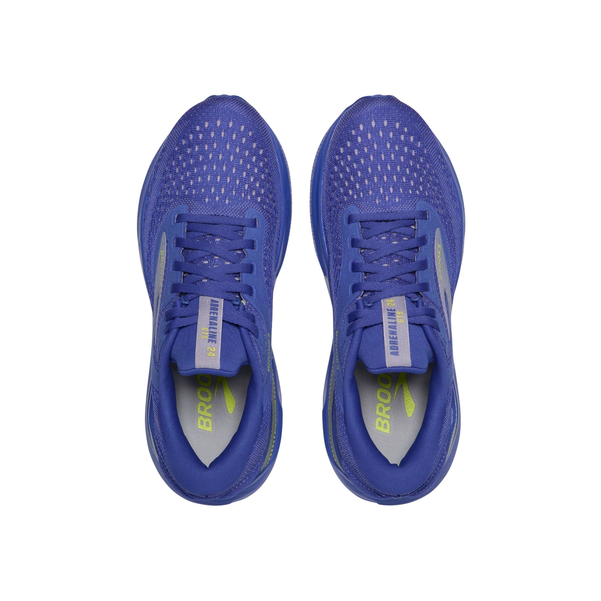 Brooks Women's Adrenaline GTS 24 Road Running Shoes - Amparo/Thistle/Yellow by Lenny's Shoe & Apparel