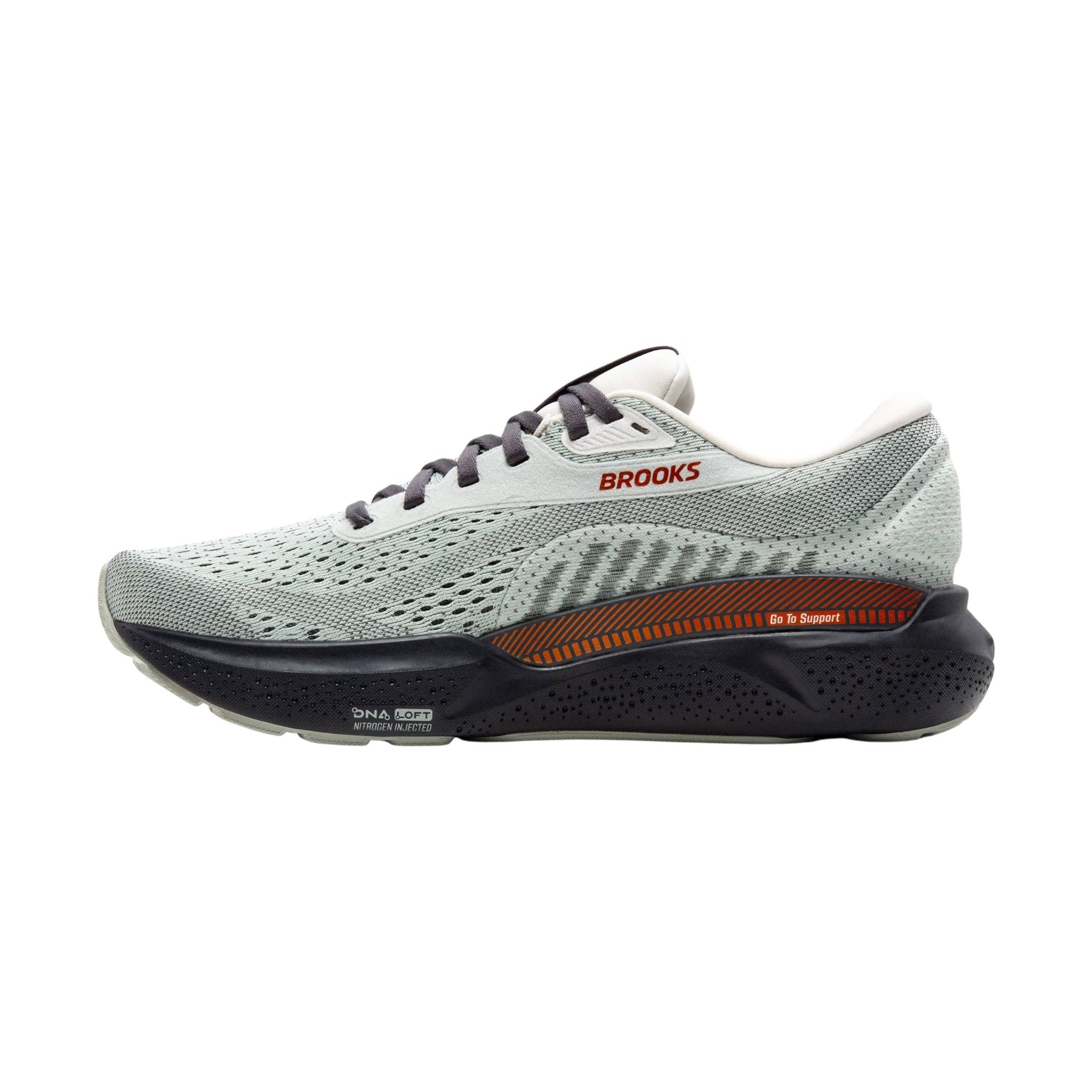 Brooks Women's Adrenaline GTS 24 Road Running Shoes - Mercury/Ebony/Copper by Lenny's Shoe & Apparel