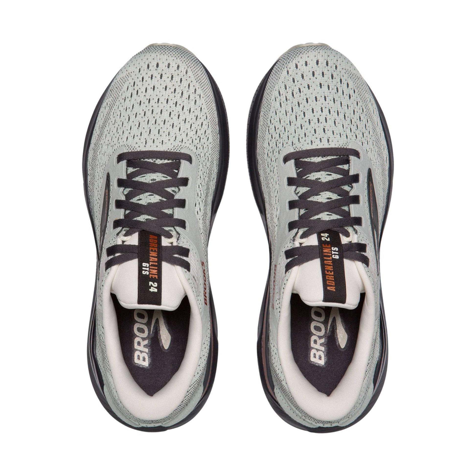 Brooks Women's Adrenaline GTS 24 Road Running Shoes - Mercury/Ebony/Copper by Lenny's Shoe & Apparel