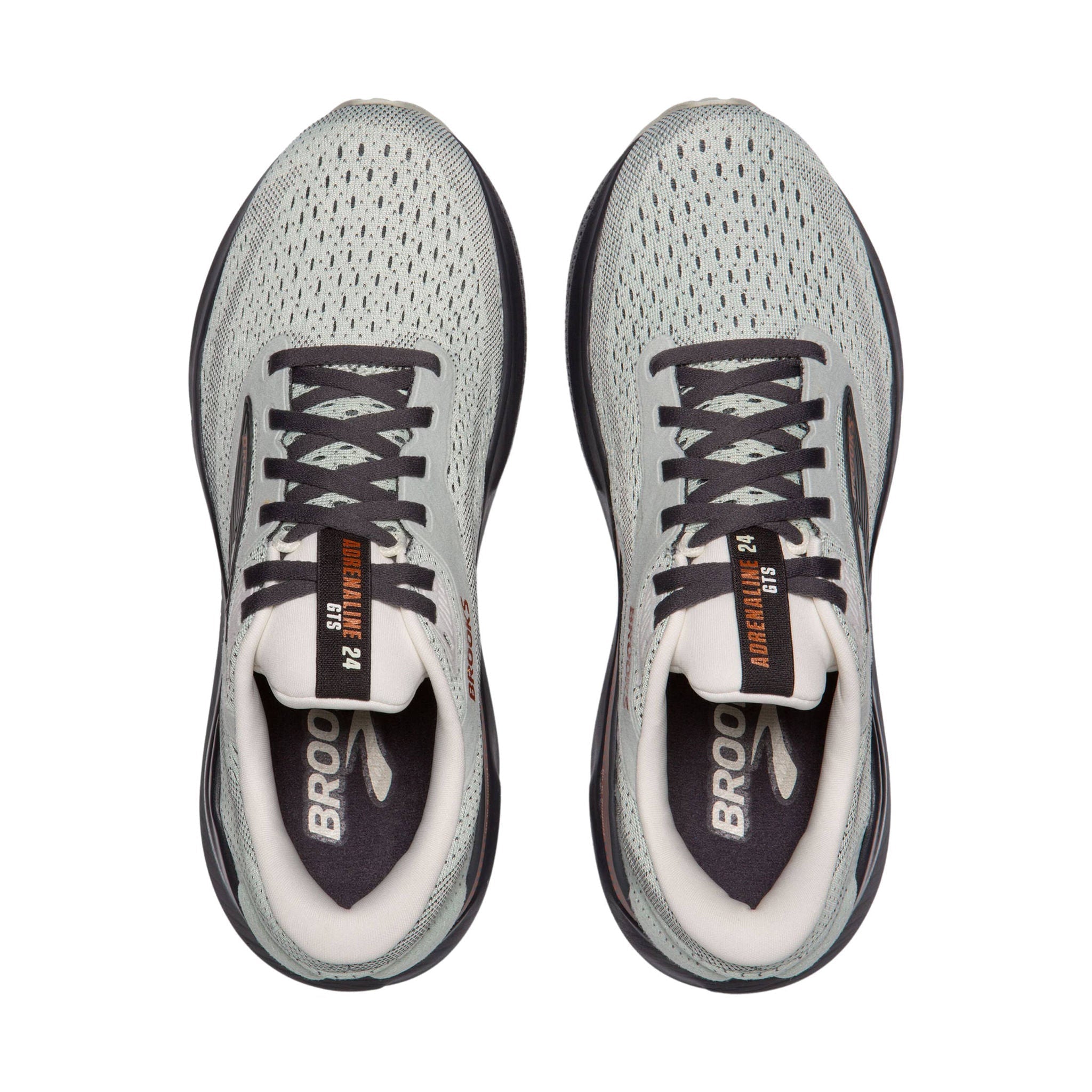 Brooks Women's Adrenaline GTS 24 Road Running Shoes - Mercury/Ebony/Copper by Lenny's Shoe & Apparel