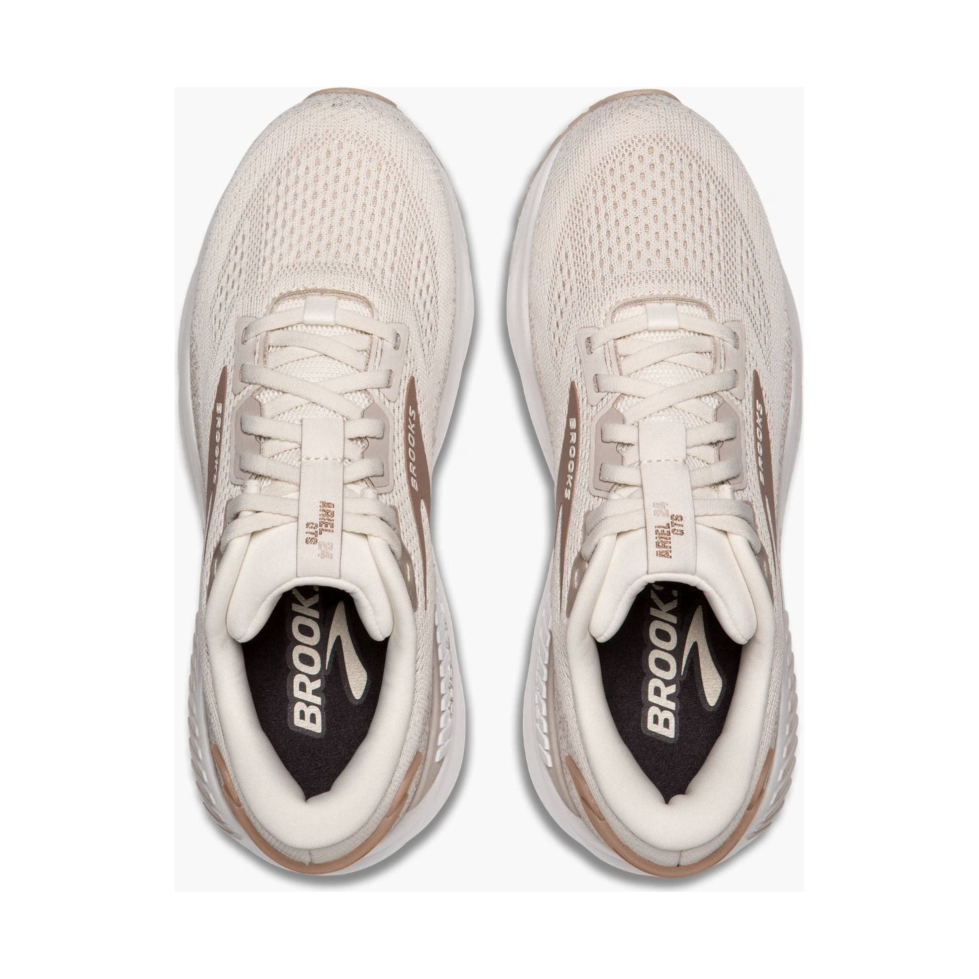 Brooks Women's Ariel GTS 24 Road Running Shoes - Coconut/Chateau/Portabella by Lenny's Shoe & Apparel