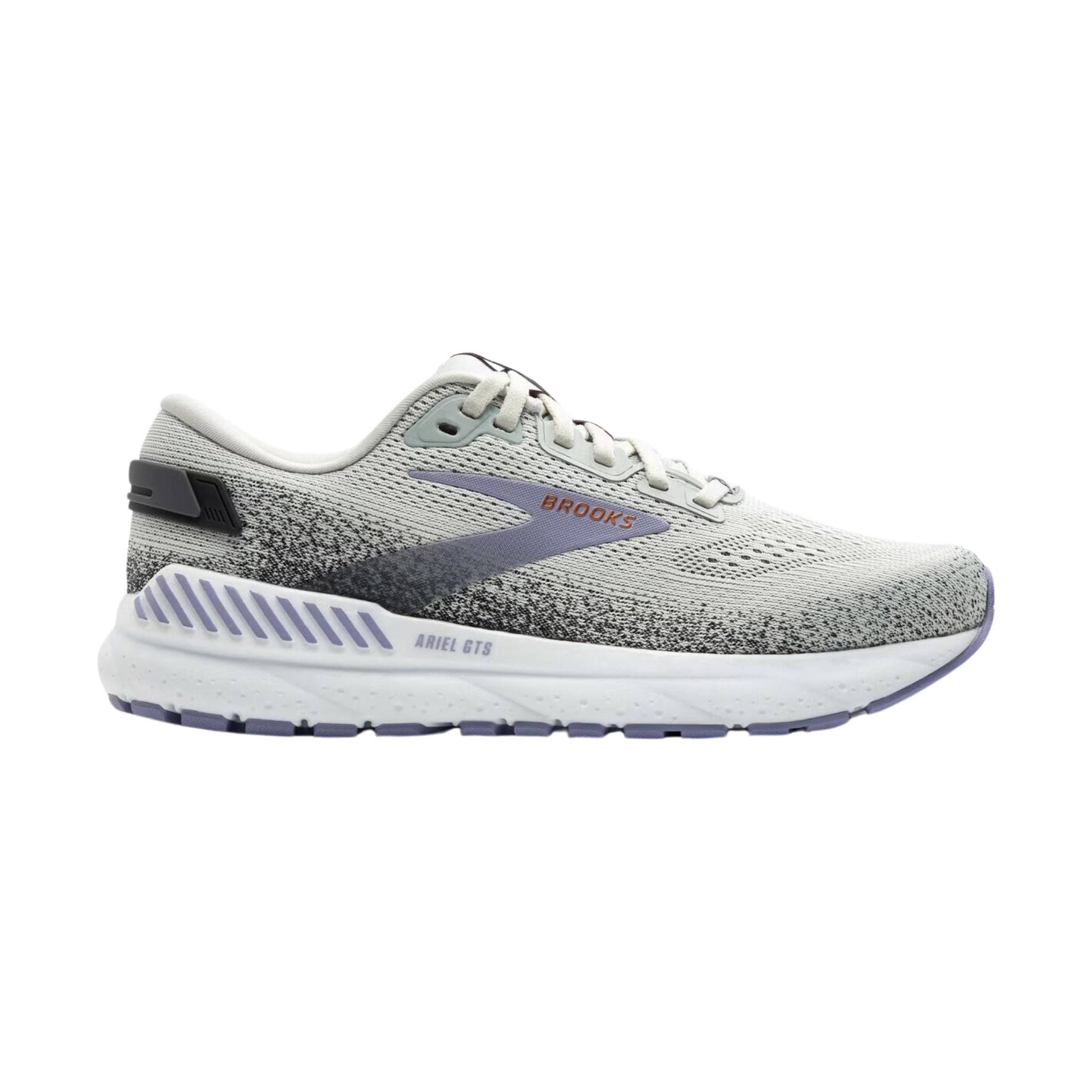 Brooks Women's Ariel GTS 24 Road Running Shoes - Mercury/Ebony/Sweet Lavender by Lenny's Shoe & Apparel