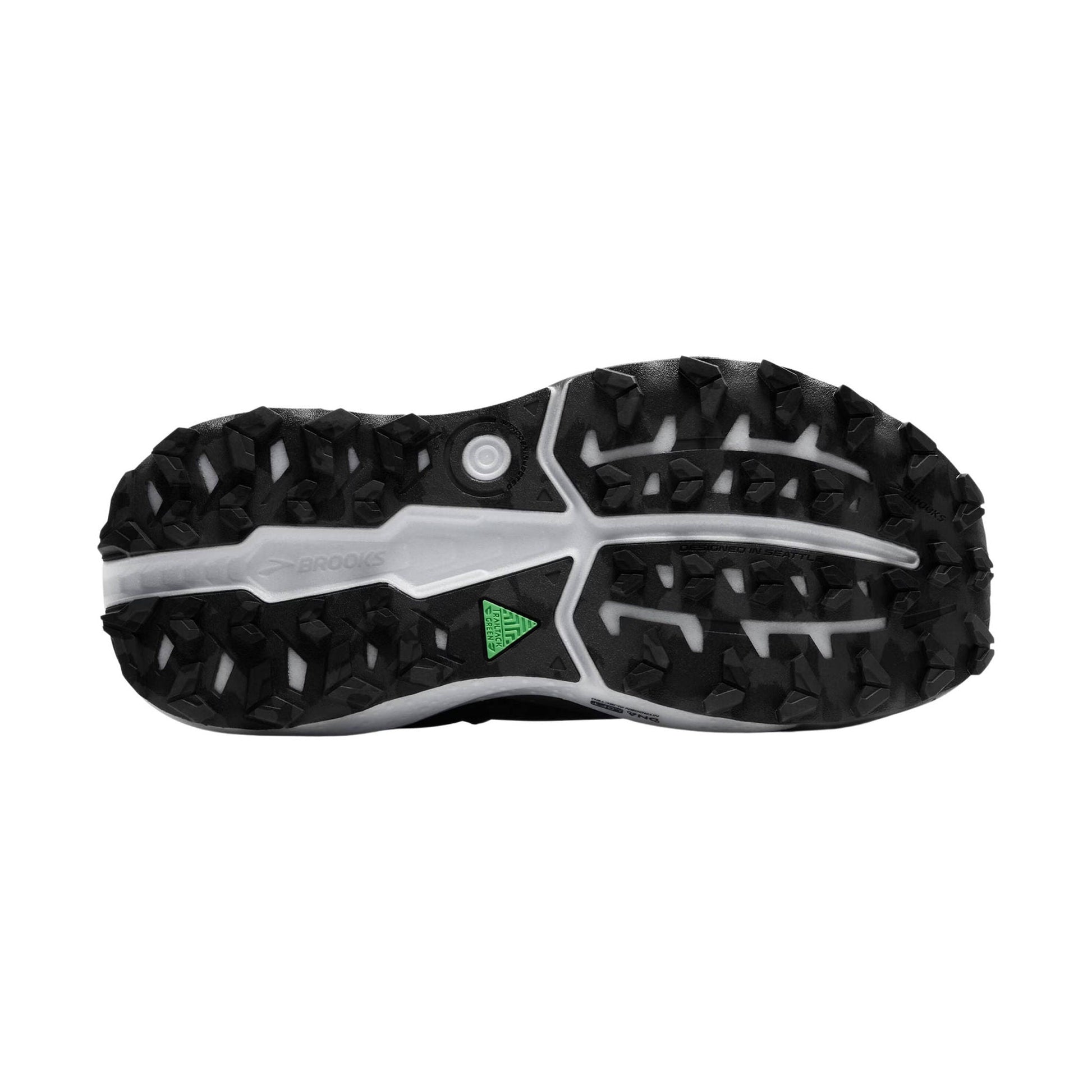 Brooks Women's Caldera 8 Trail Running Shoes - Black/Blackened Pearl/White by Lenny's Shoe & Apparel