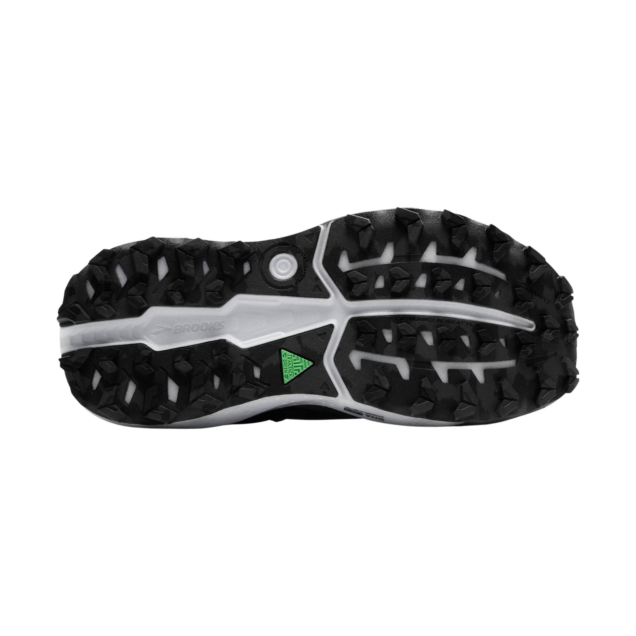 Brooks Women's Caldera 8 Trail Running Shoes - Black/Blackened Pearl/White by Lenny's Shoe & Apparel