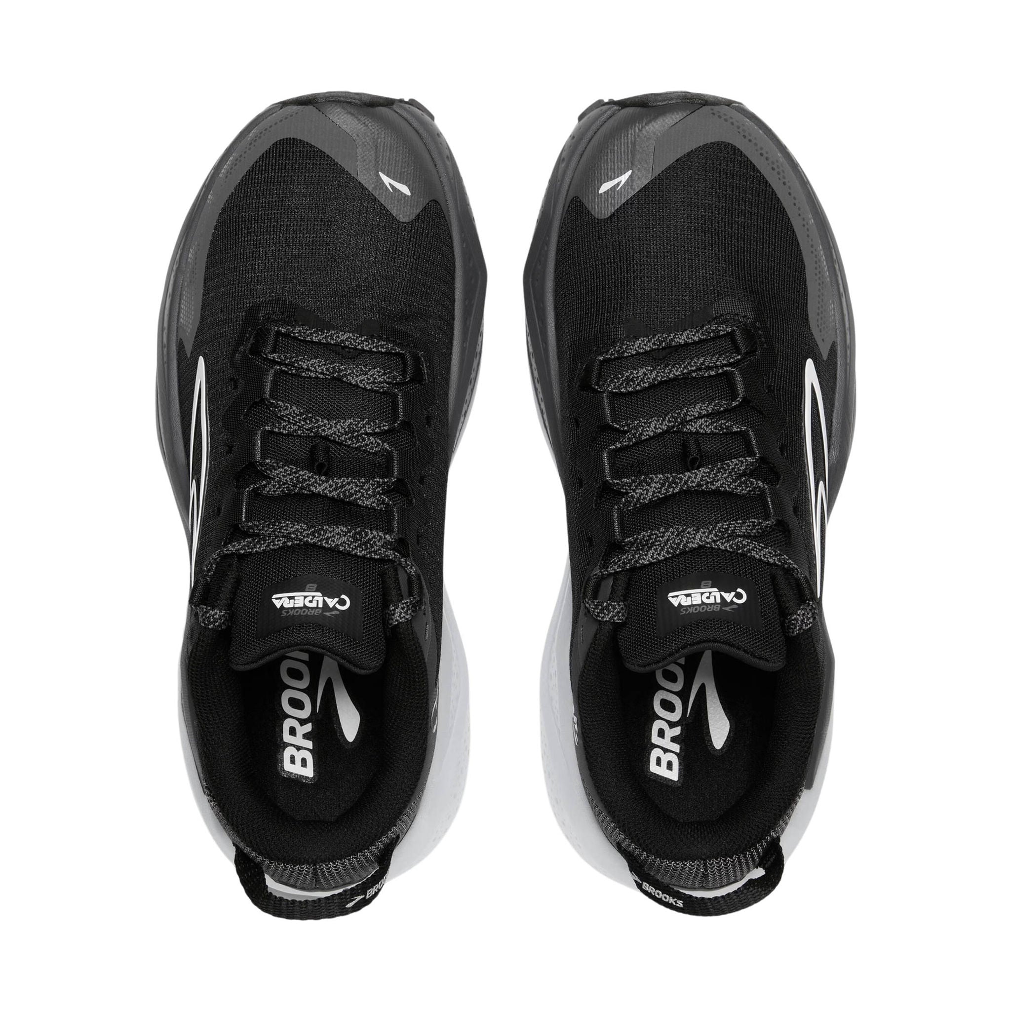 Brooks Women's Caldera 8 Trail Running Shoes - Black/Blackened Pearl/White by Lenny's Shoe & Apparel