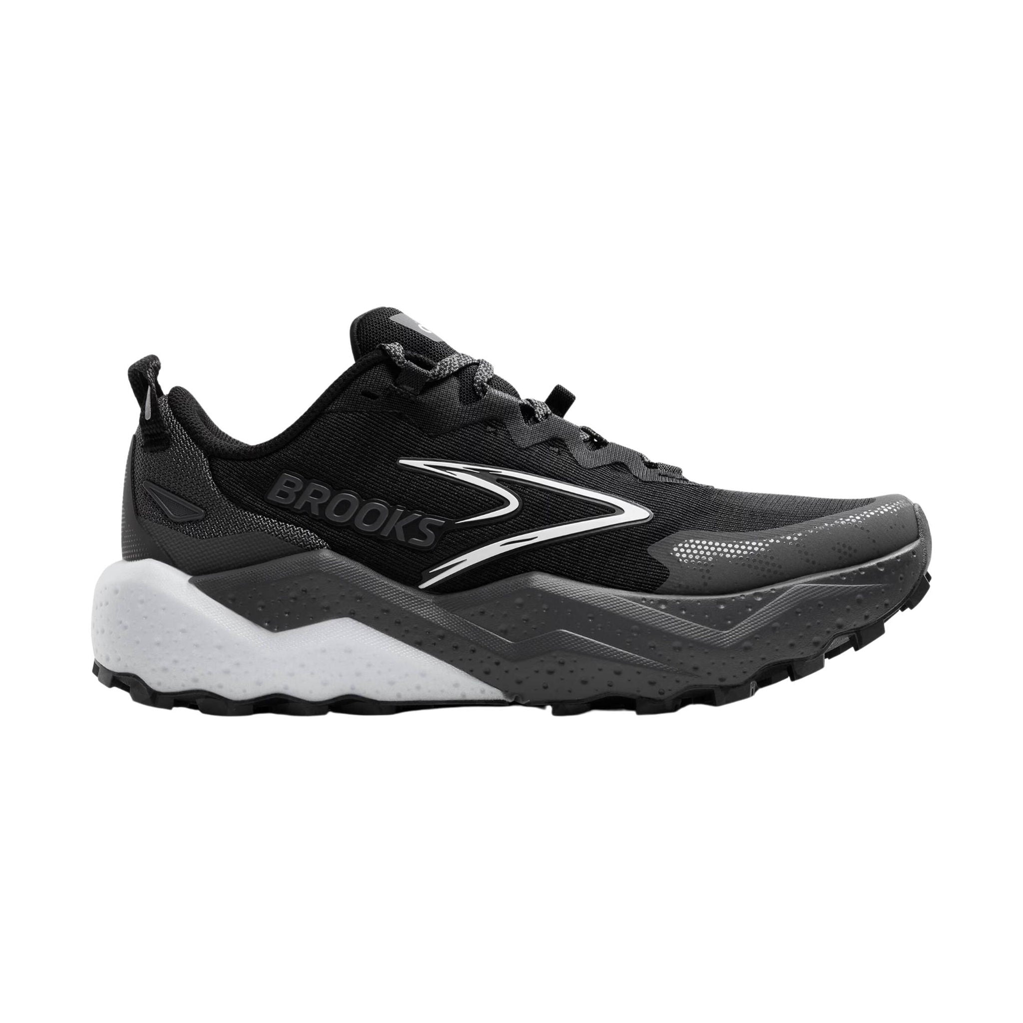 Brooks Women's Caldera 8 Trail Running Shoes - Black/Blackened Pearl/White by Lenny's Shoe & Apparel