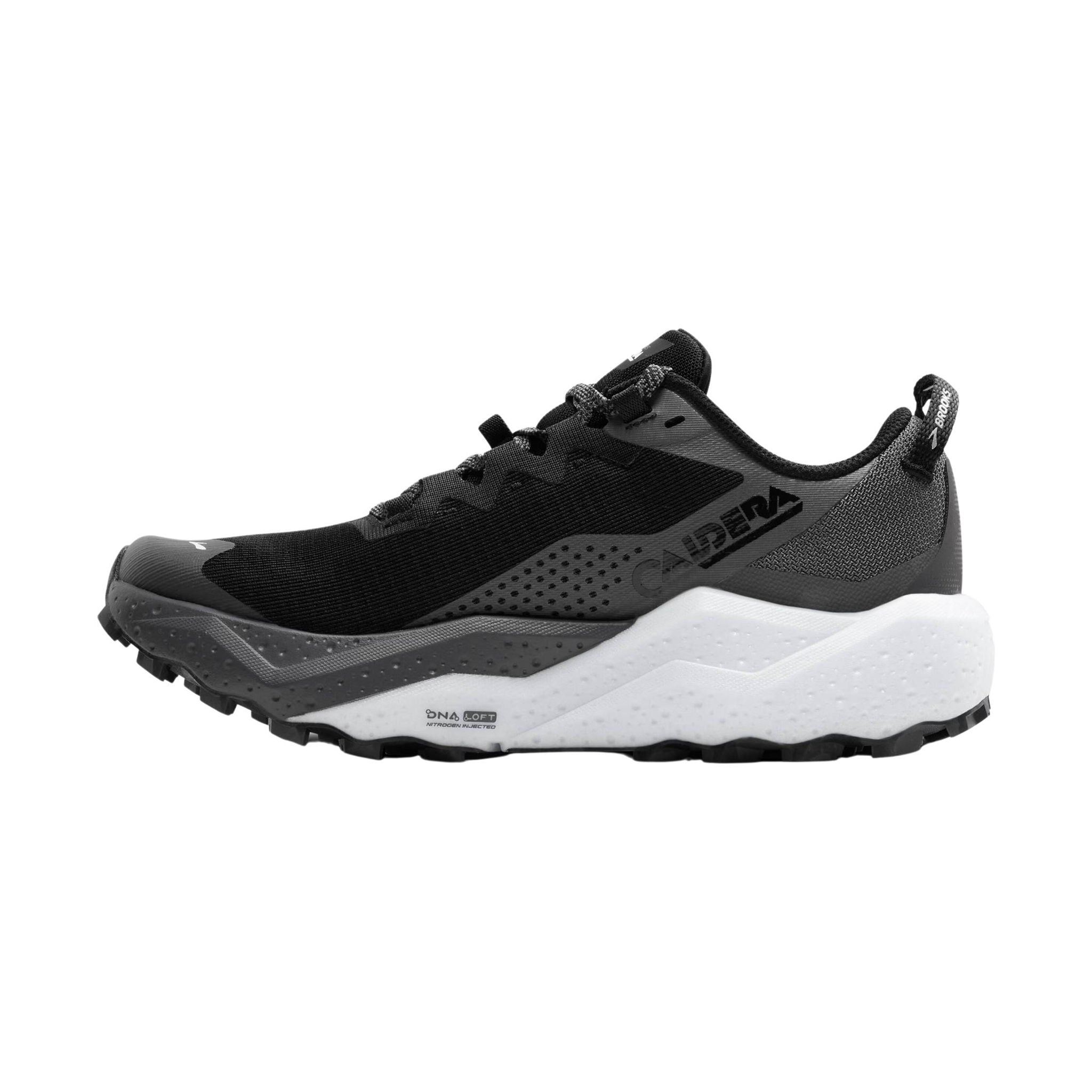 Brooks Women's Caldera 8 Trail Running Shoes - Black/Blackened Pearl/White by Lenny's Shoe & Apparel